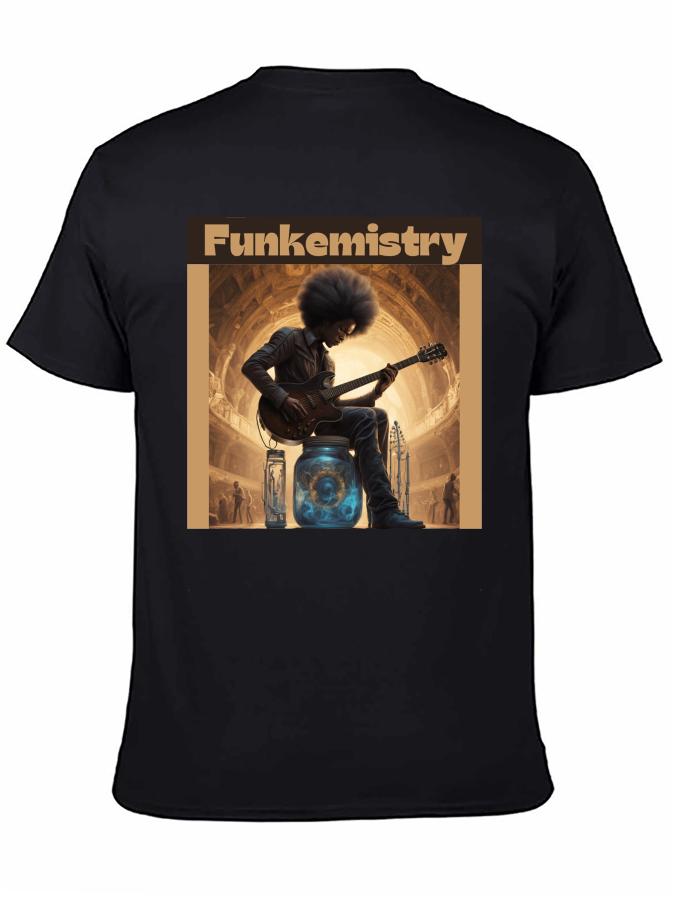 Funkemistry Graphic T-Shirt - Stylish Musician Design