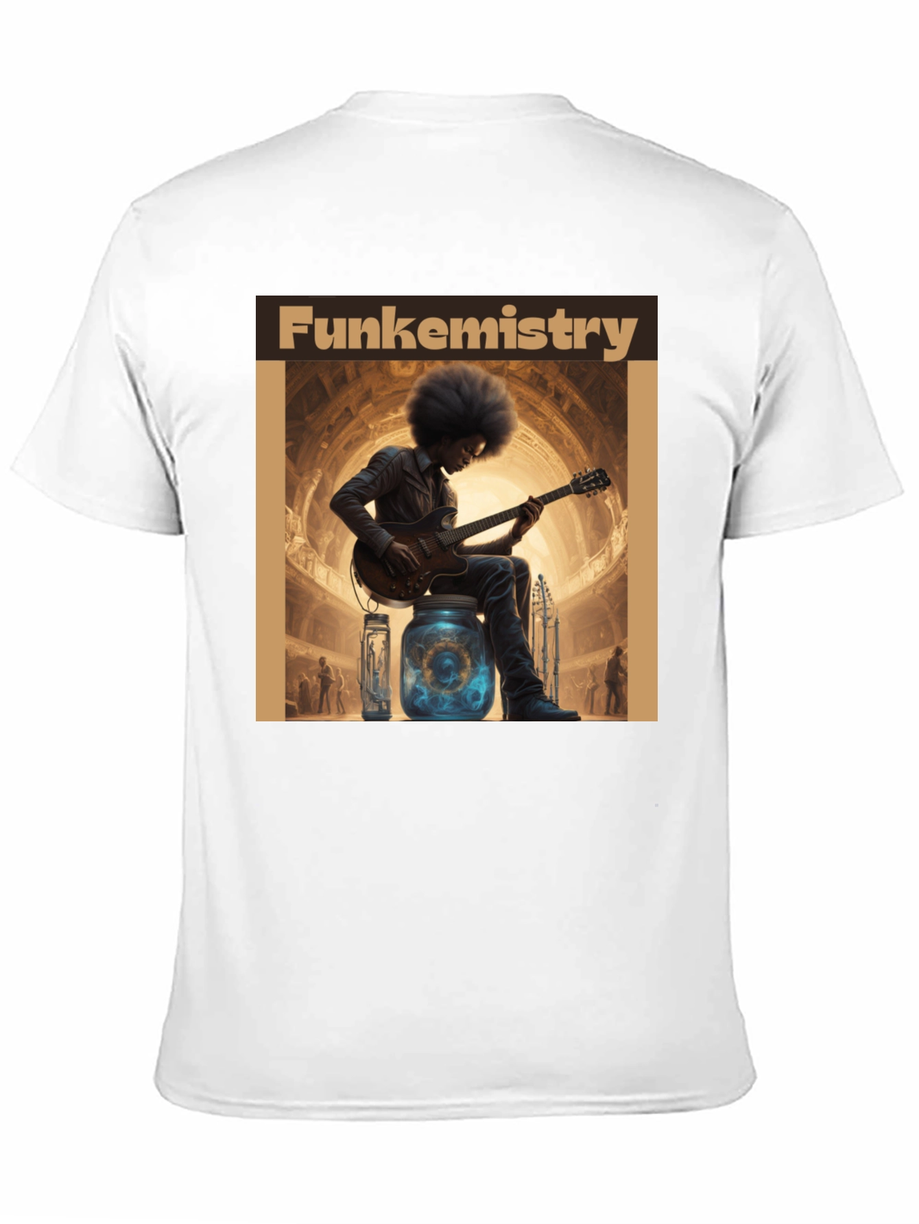 Funkemistry Graphic T-Shirt - Stylish Musician Design
