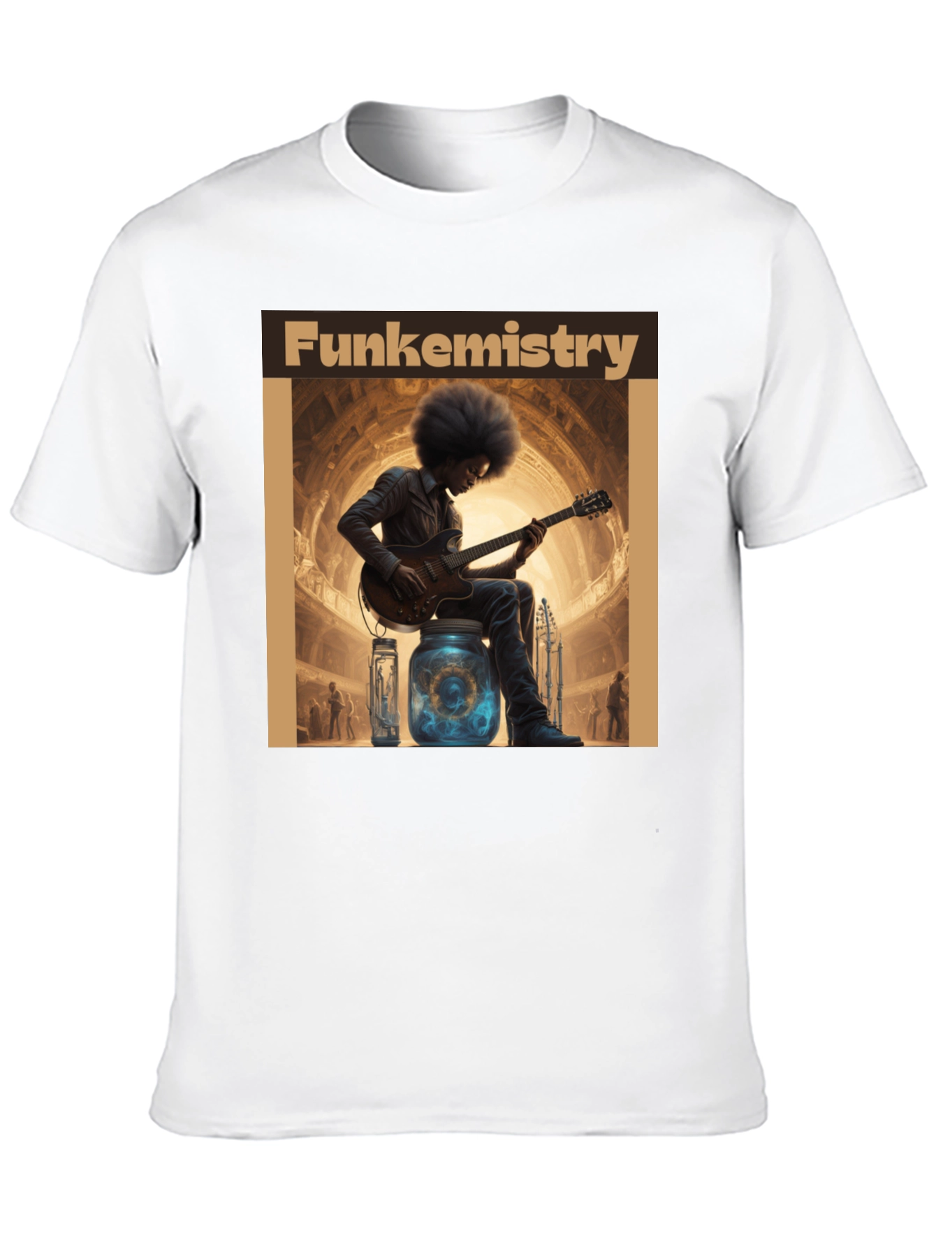 Funkemistry Graphic T-Shirt - Stylish Musician Design