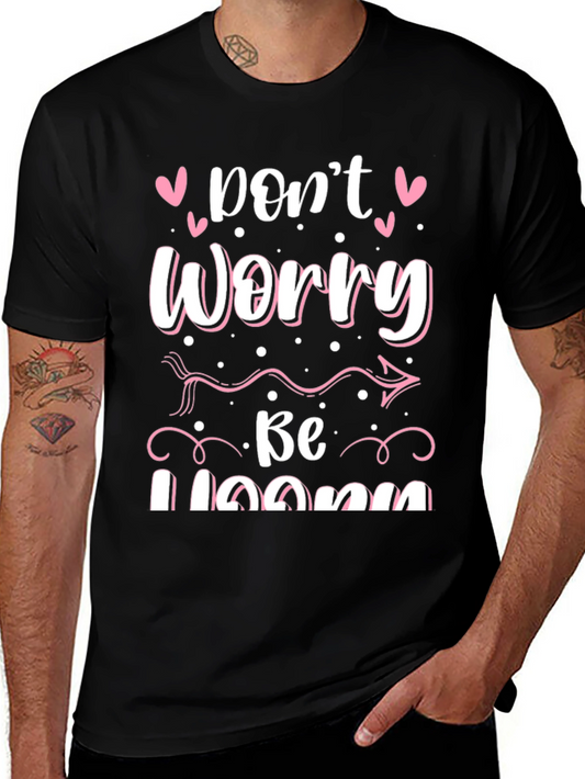 Dont Worry Be Unicorn Graphic T-Shirt
