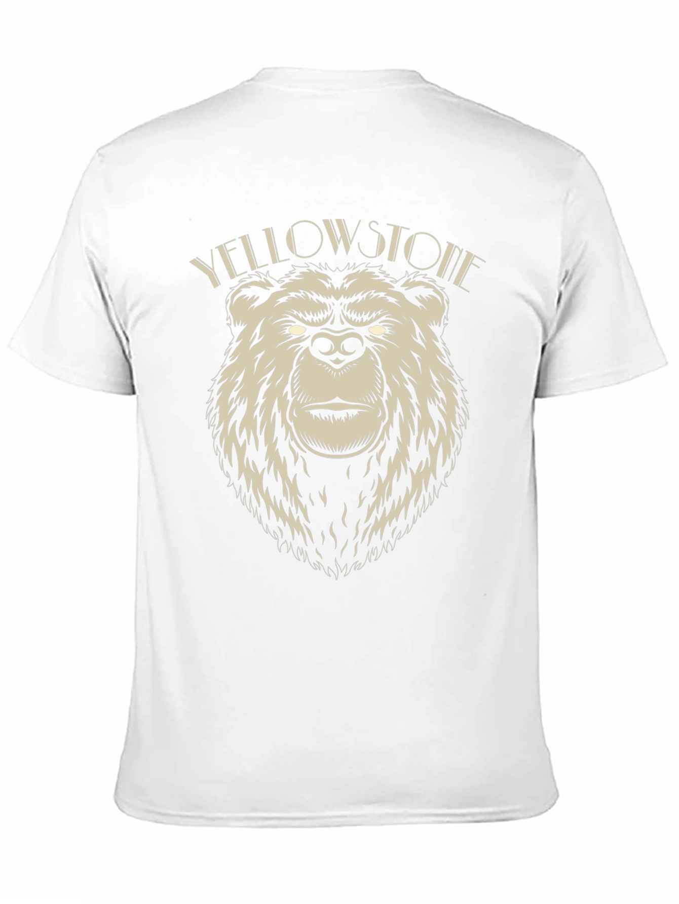 Yellowstone Bear T-Shirt - Black Graphic Tee