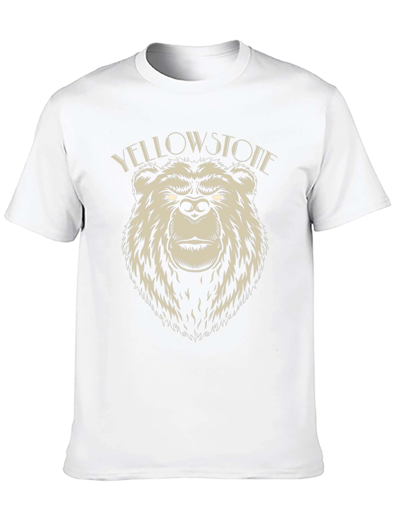 Yellowstone Bear T-Shirt - Black Graphic Tee