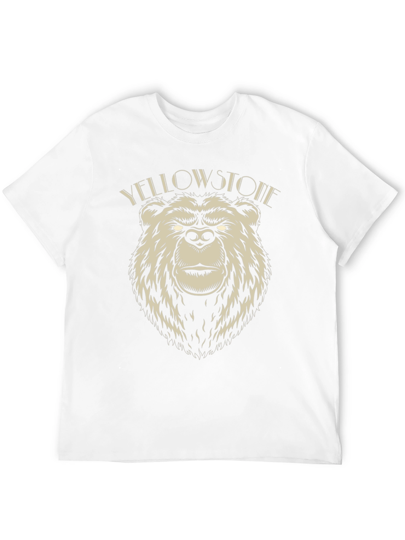 Yellowstone Bear T-Shirt - Black Graphic Tee