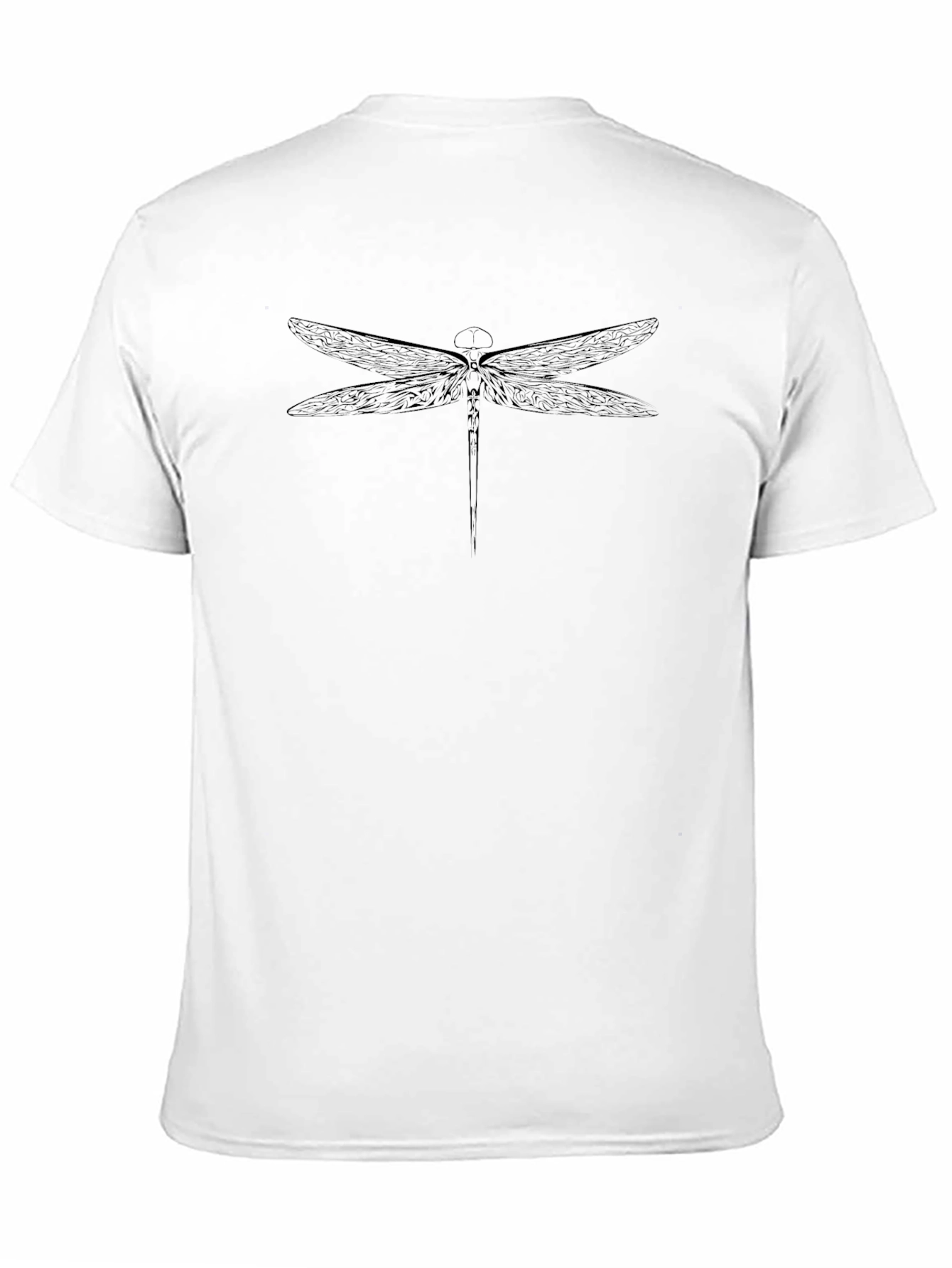 Dragonfly Graphic Black T-Shirt