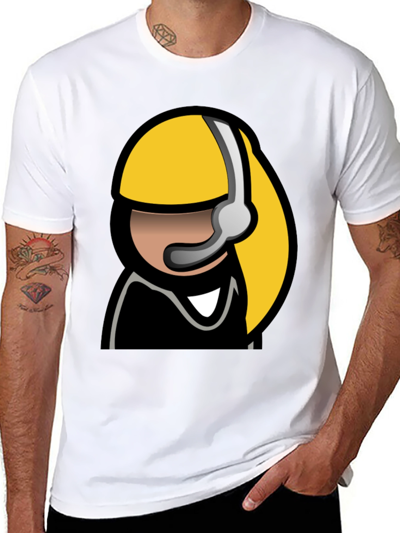 Funny Call Center T-Shirt - Helpline Hero Style!
