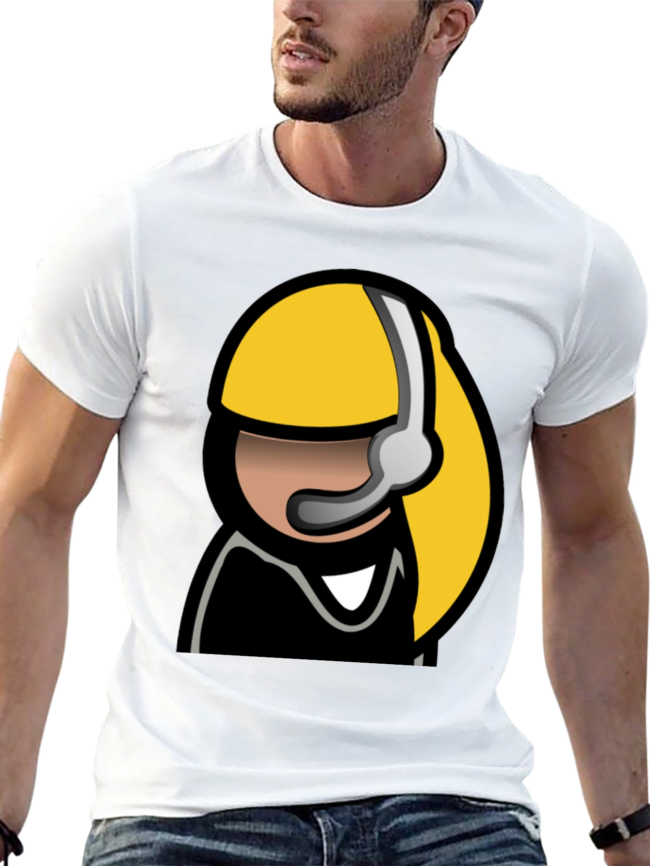 Funny Call Center T-Shirt - Helpline Hero Style!