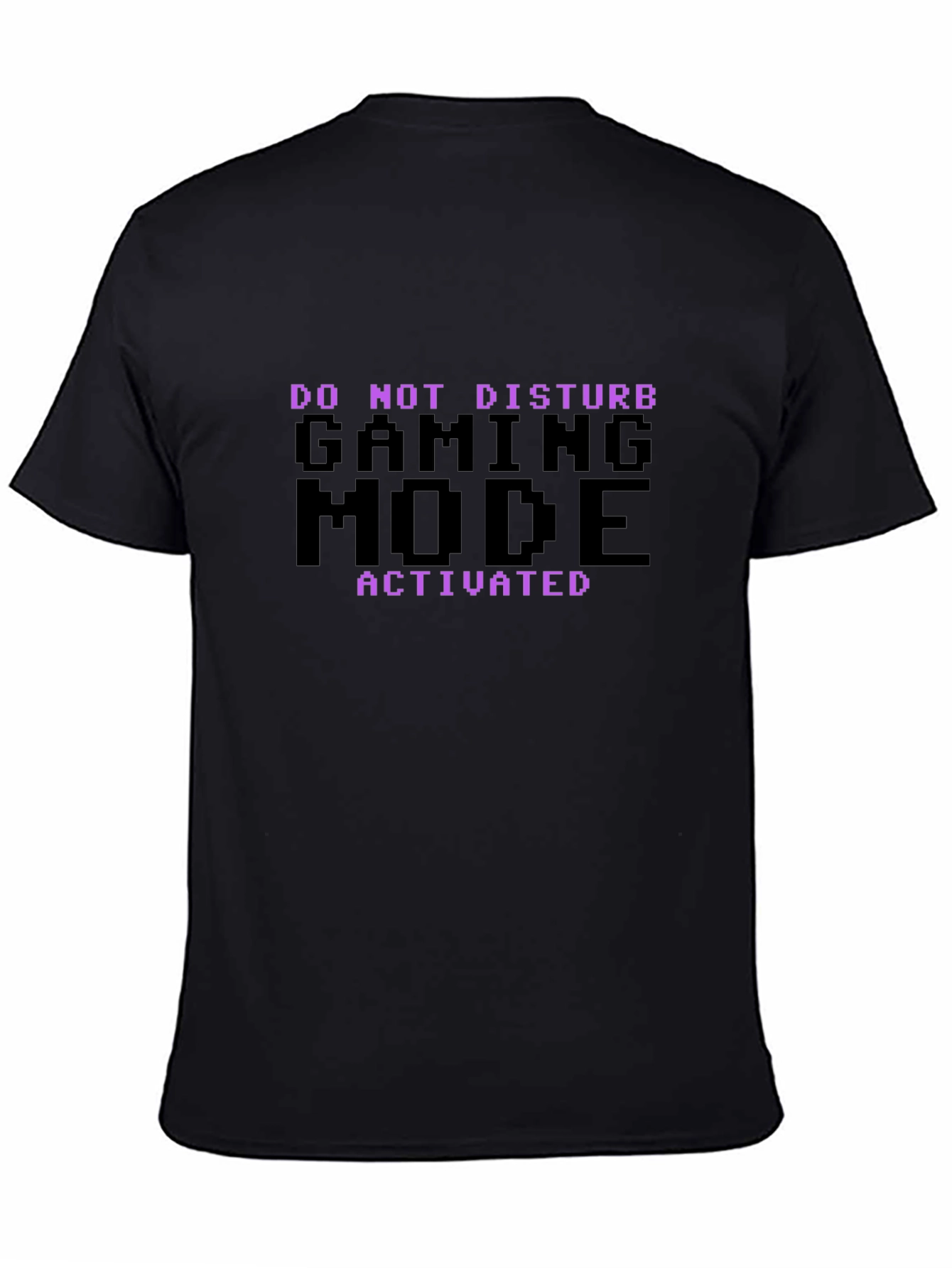Gaming Mode Activated Black T-Shirt