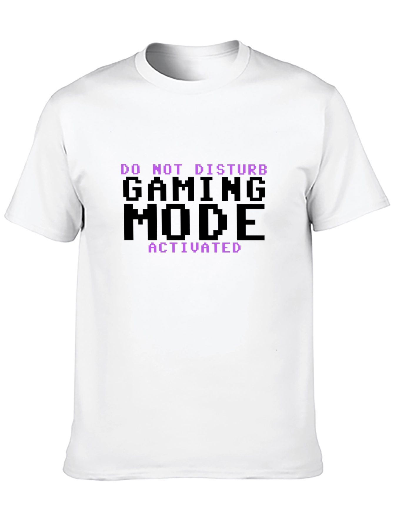 Gaming Mode Activated Black T-Shirt