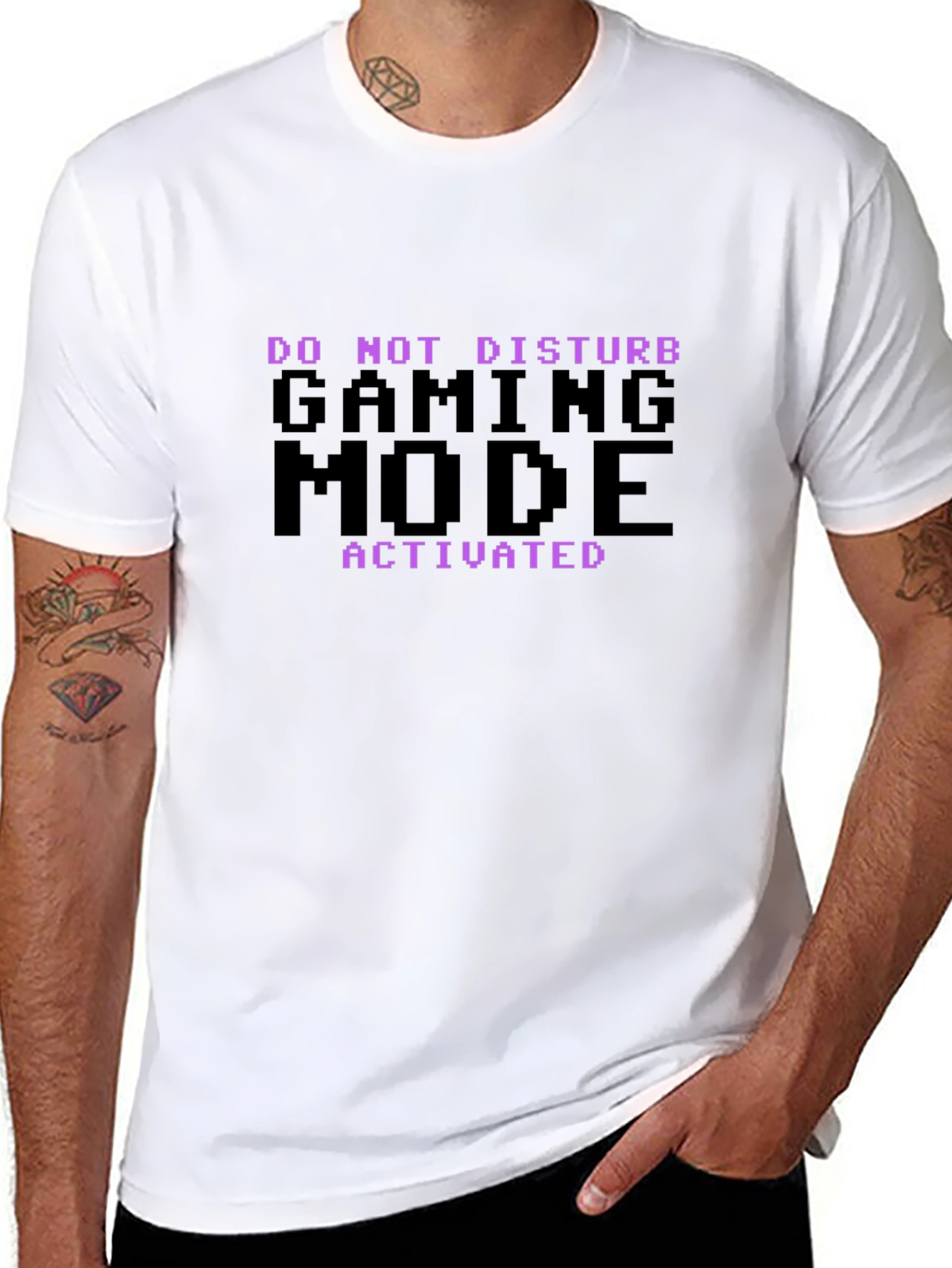 Gaming Mode Activated Black T-Shirt