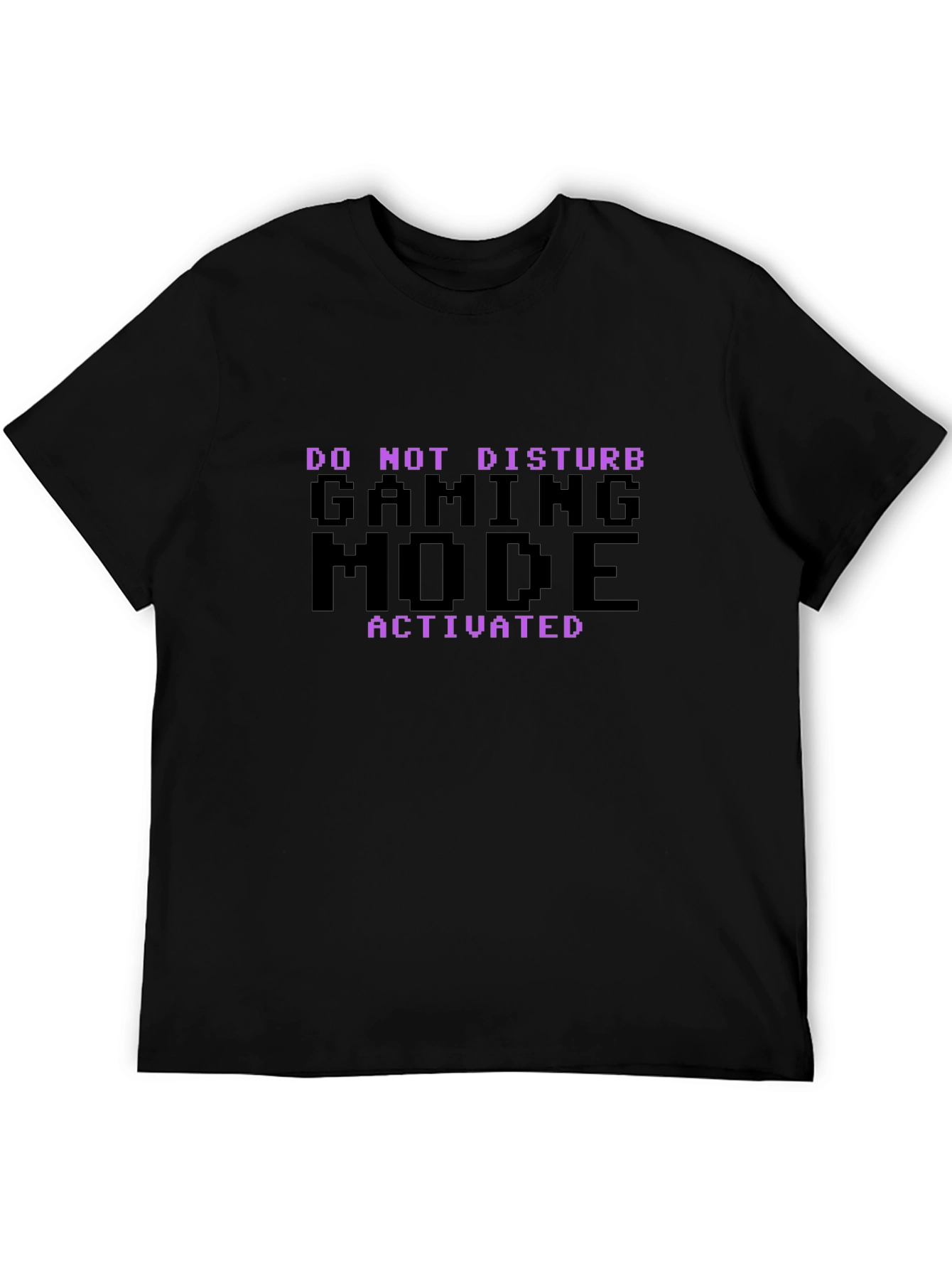 Gaming Mode Activated Black T-Shirt
