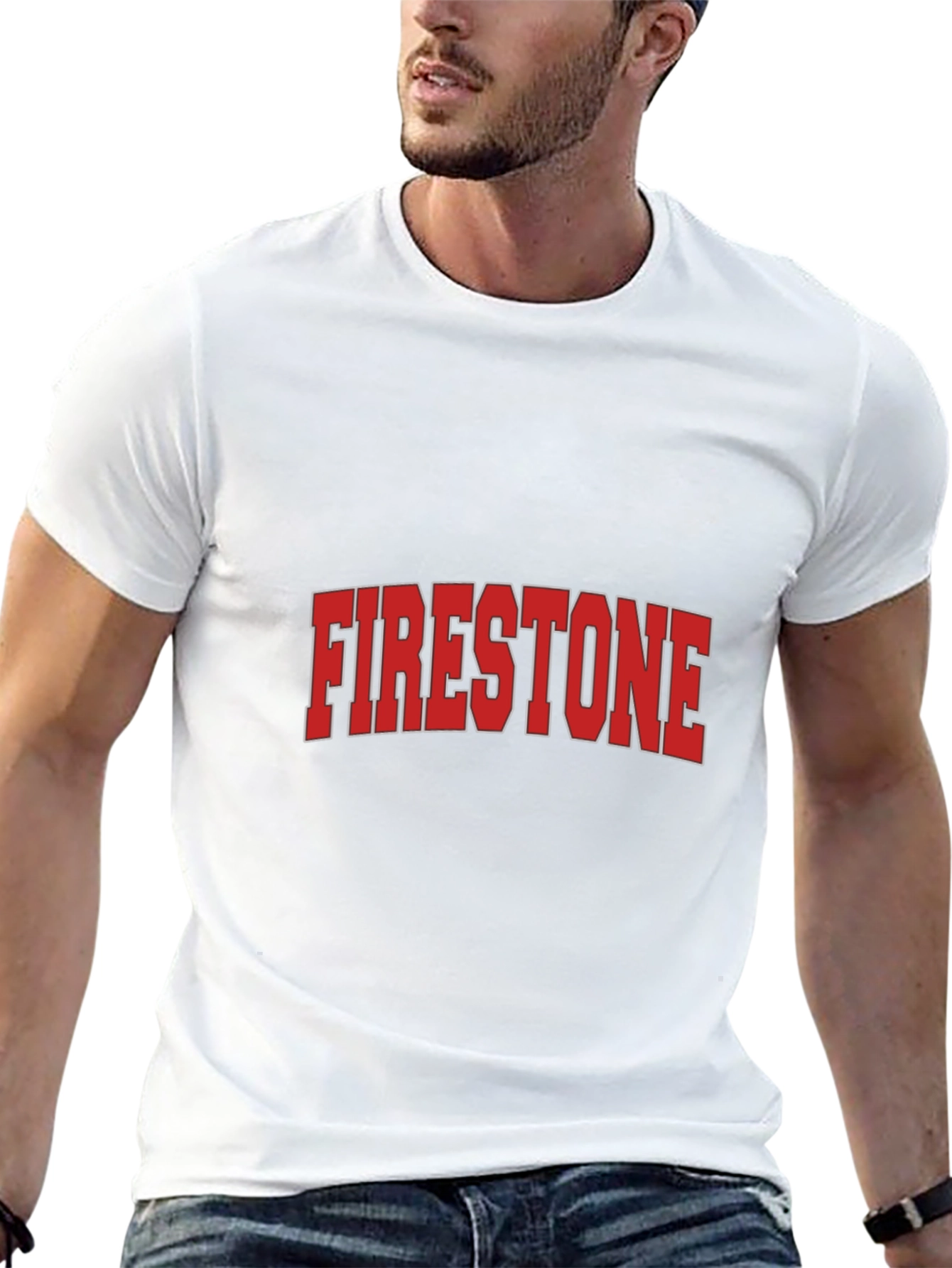 Firestone Logo Black T-Shirt