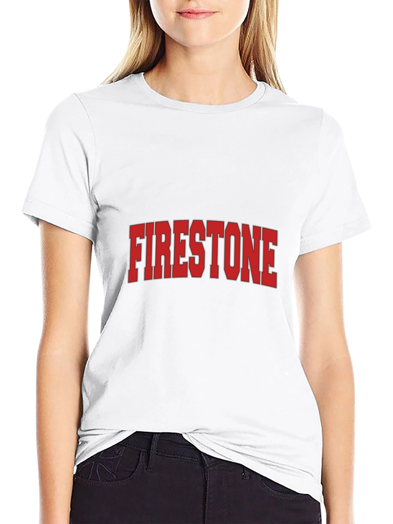 Firestone Logo Black T-Shirt