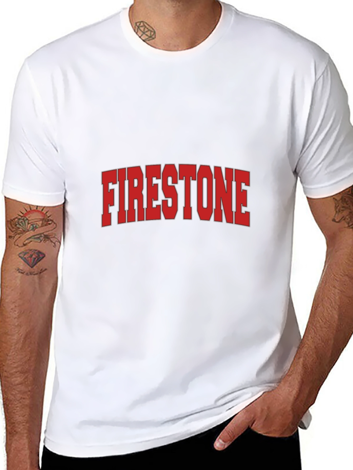 Firestone Logo Black T-Shirt