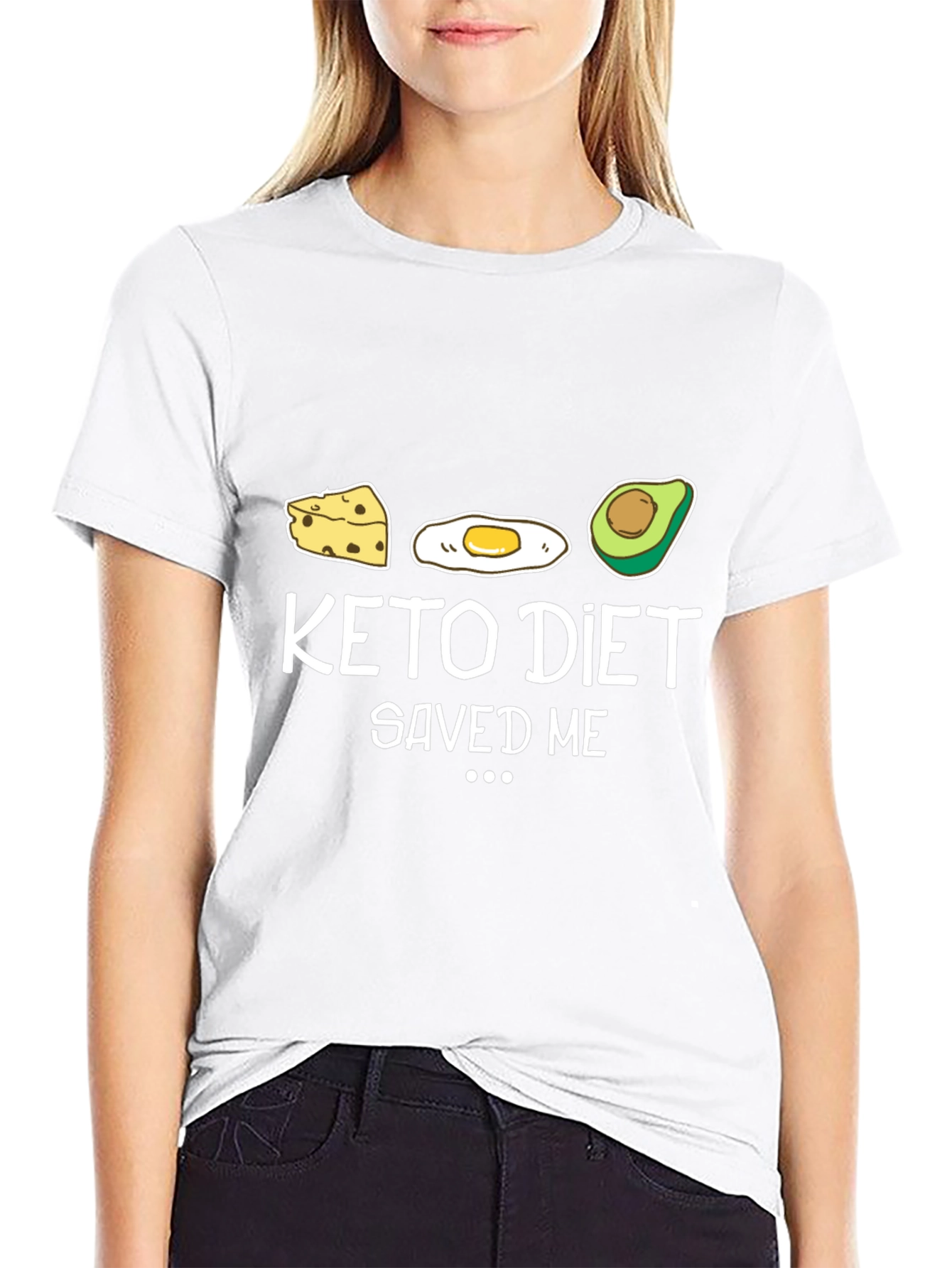 Keto Diet Saved Me Funny Graphic T-Shirt
