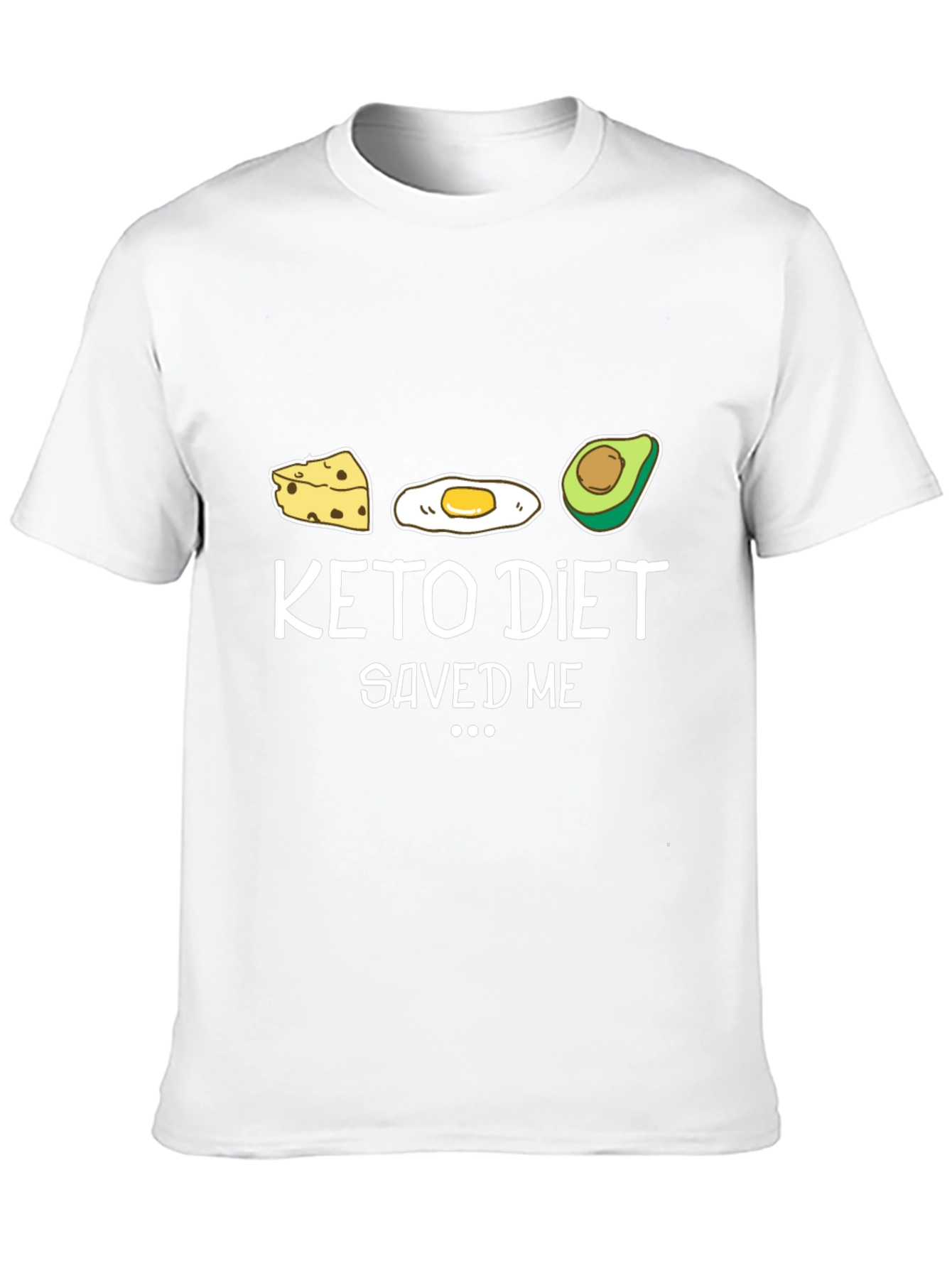 Keto Diet Saved Me Funny Graphic T-Shirt