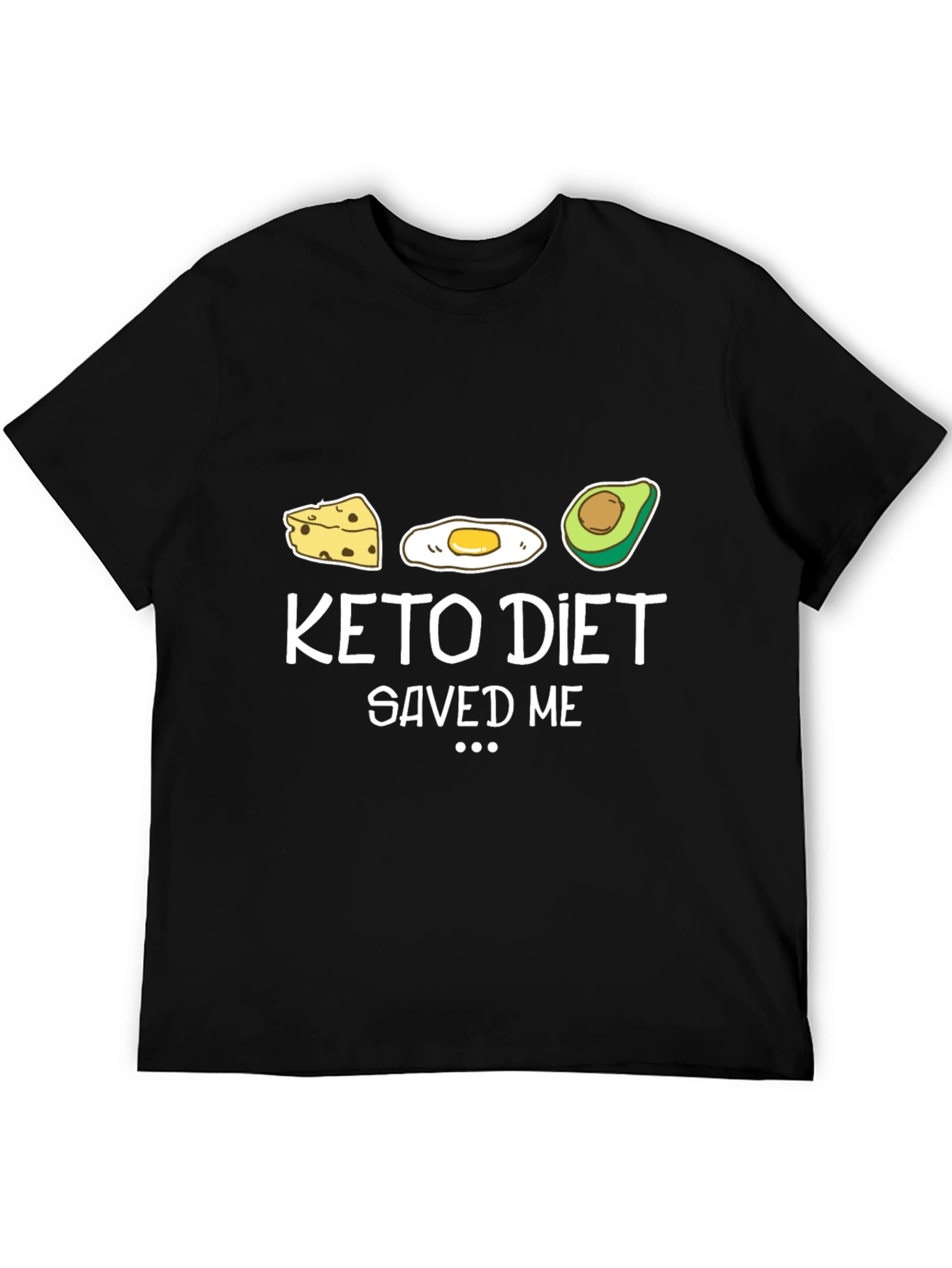 Keto Diet Saved Me Funny Graphic T-Shirt