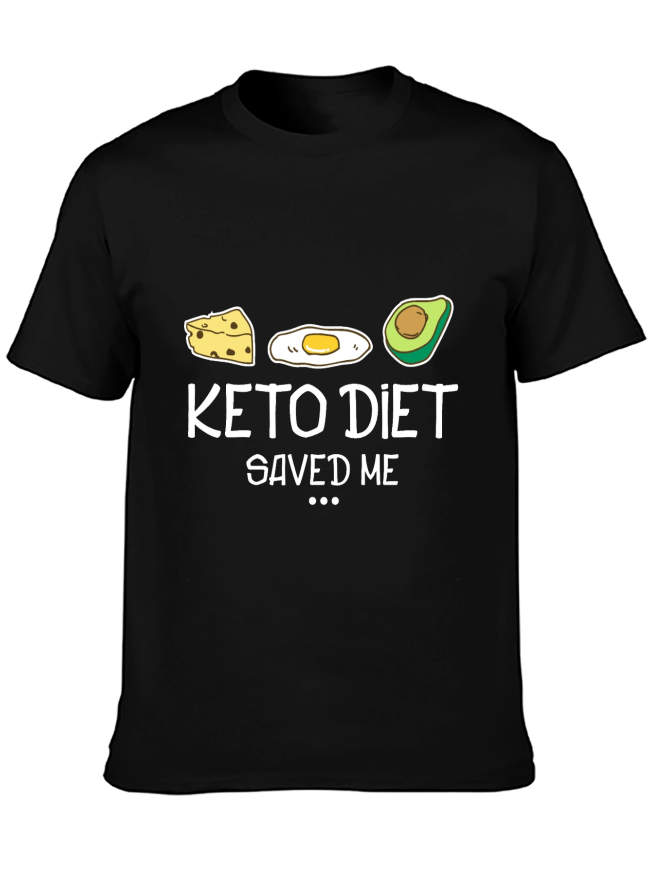Keto Diet Saved Me Funny Graphic T-Shirt