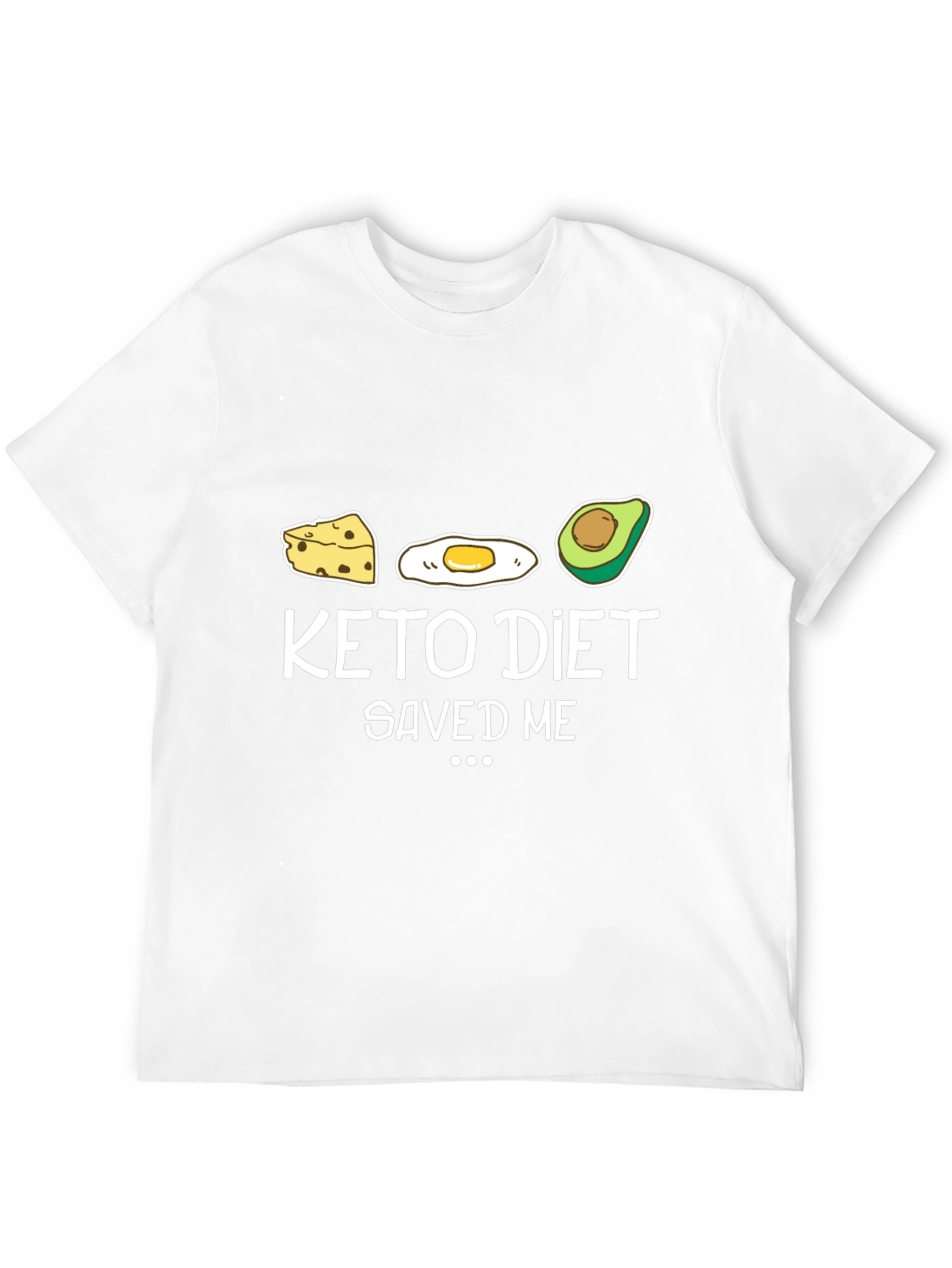 Keto Diet Saved Me Funny Graphic T-Shirt