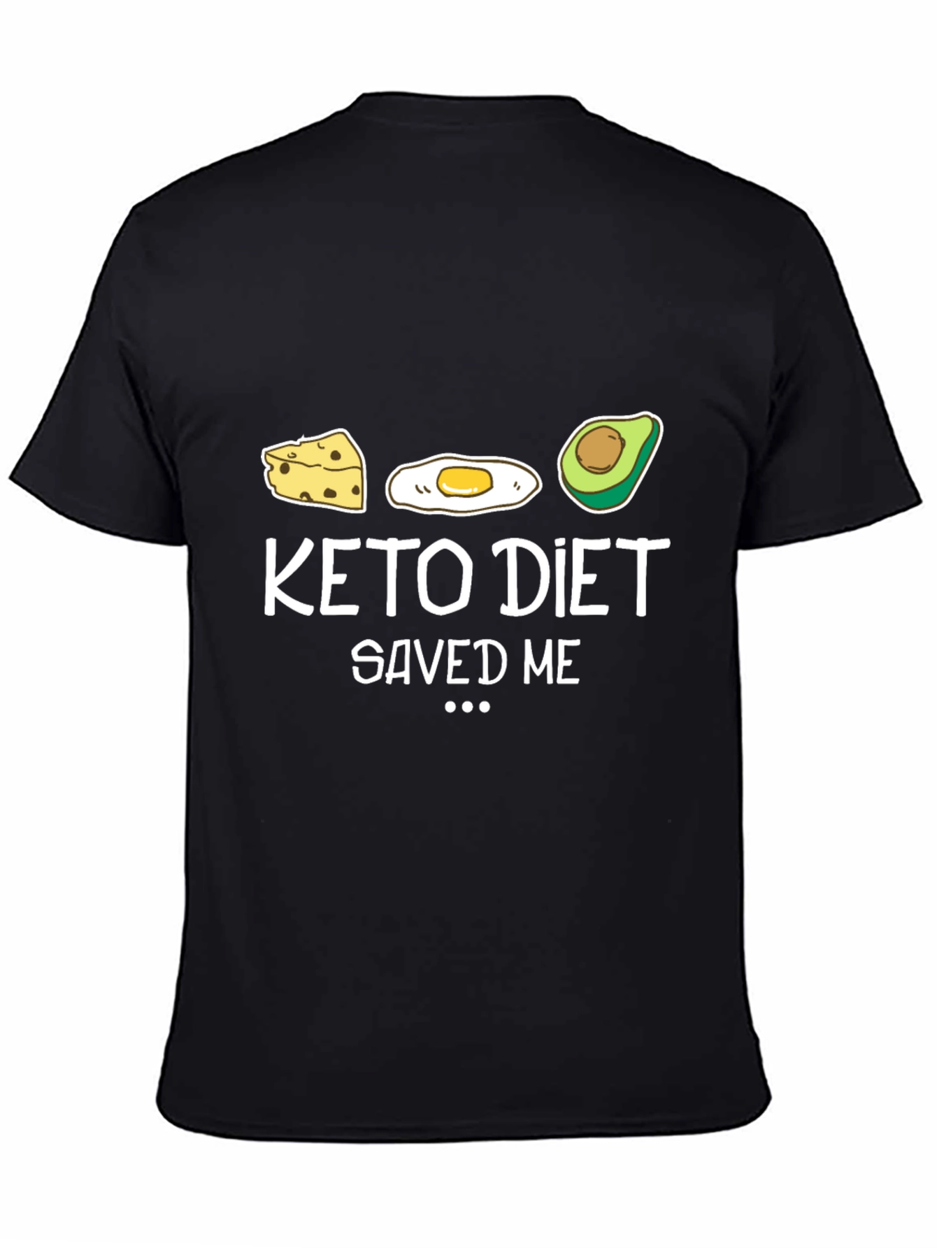 Keto Diet Saved Me Funny Graphic T-Shirt