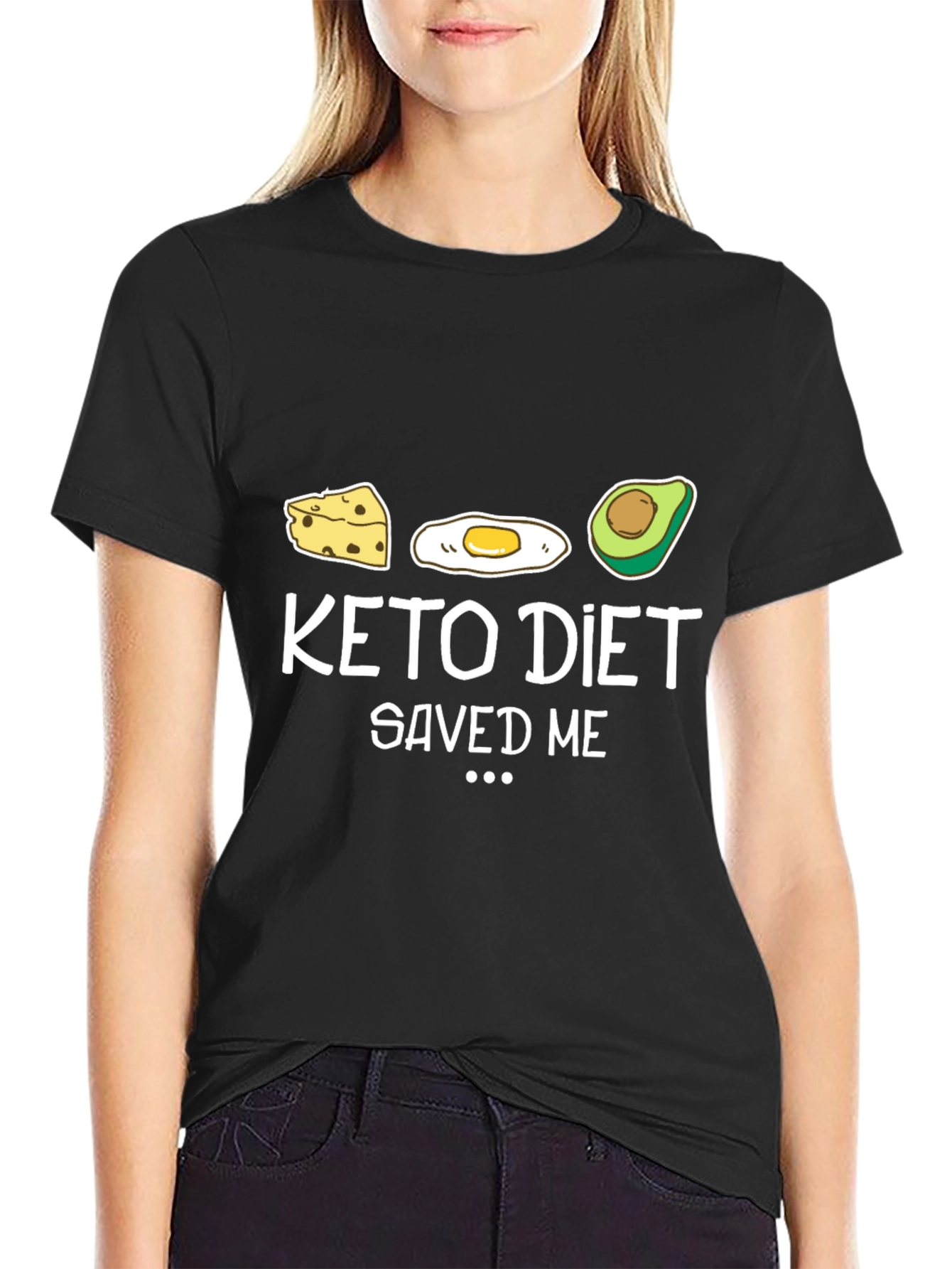 Keto Diet Saved Me Funny Graphic T-Shirt