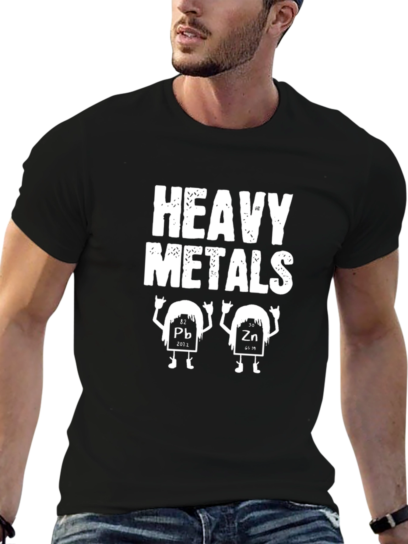 Heavy Metals Periodic Table T-Shirt