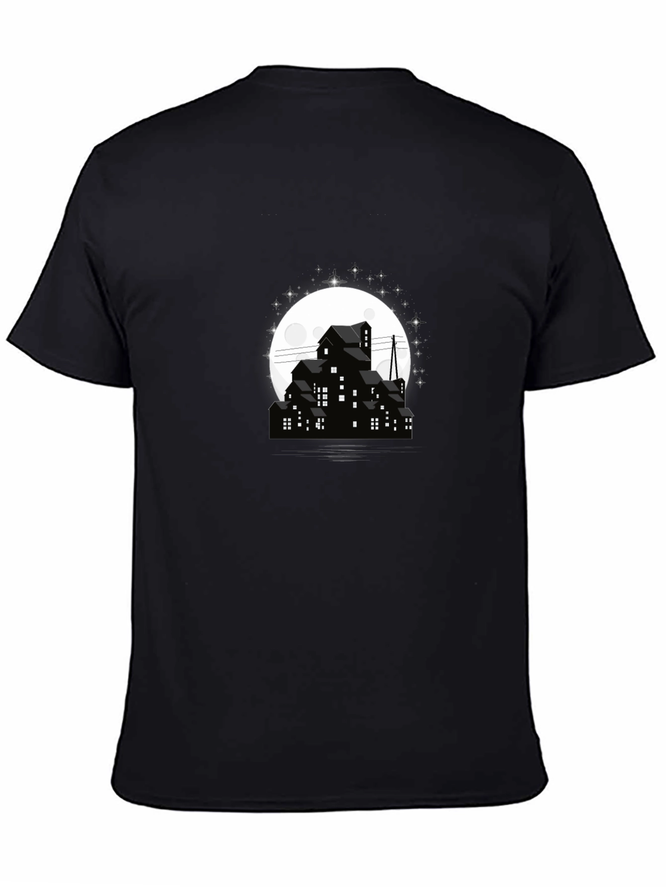 Moonlit City T-Shirt - Dark and Stylish