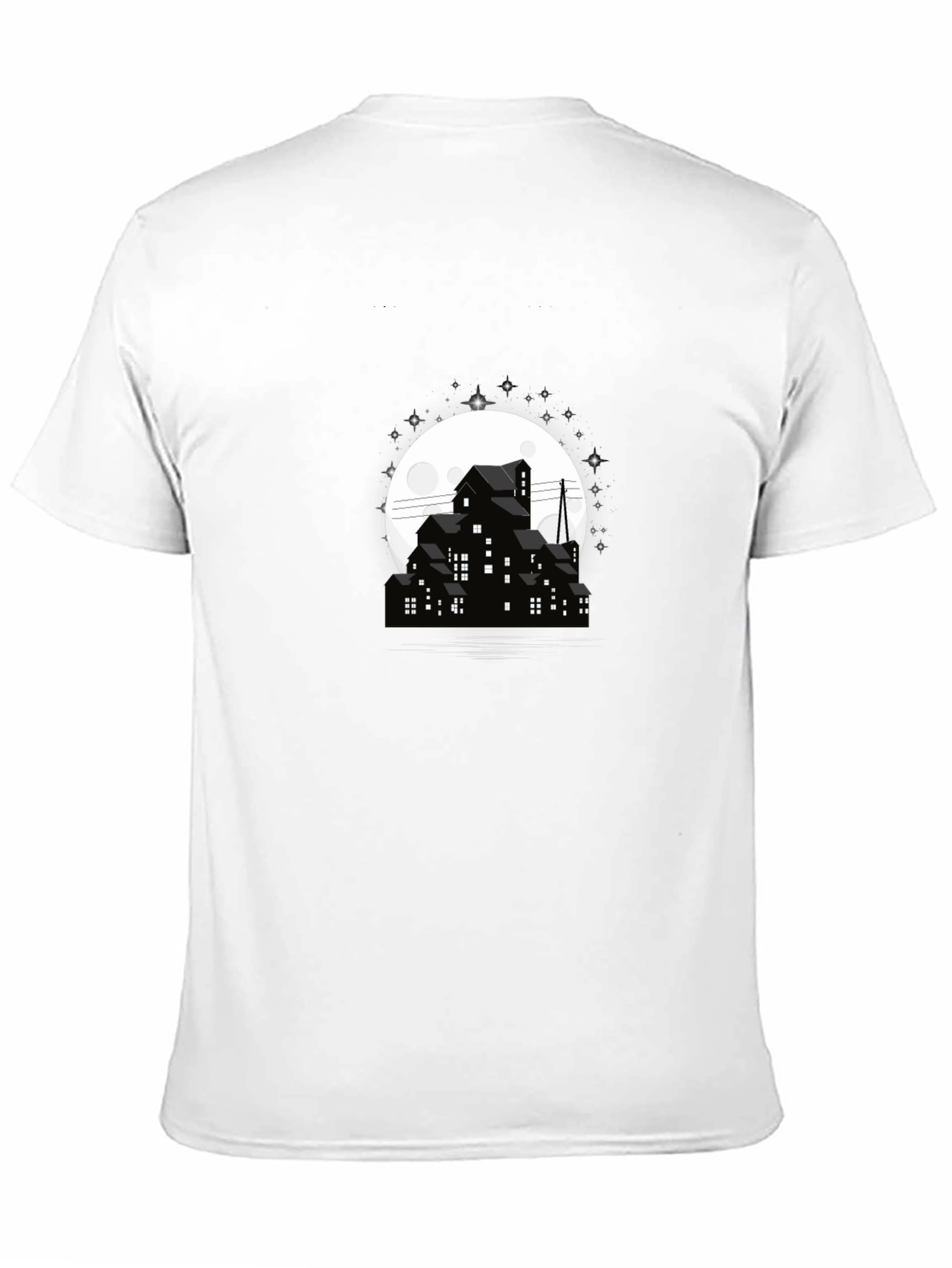 Moonlit City T-Shirt - Dark and Stylish