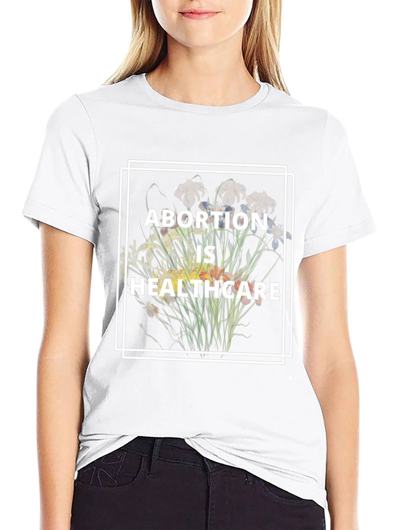 Abortion is Healthcare Graphic Tee