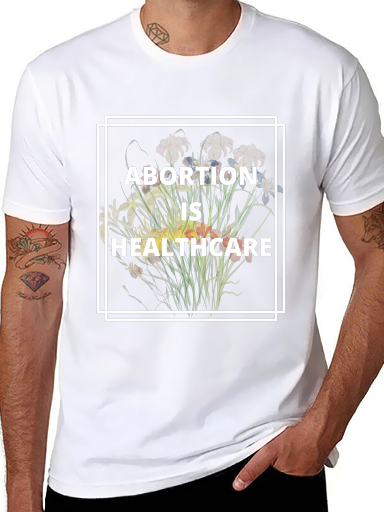 Abortion is Healthcare Graphic Tee