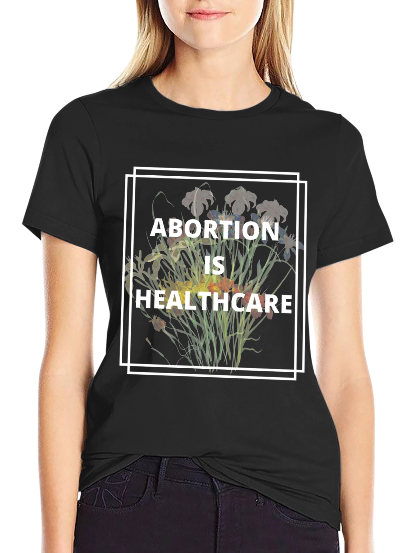 Abortion is Healthcare Graphic Tee