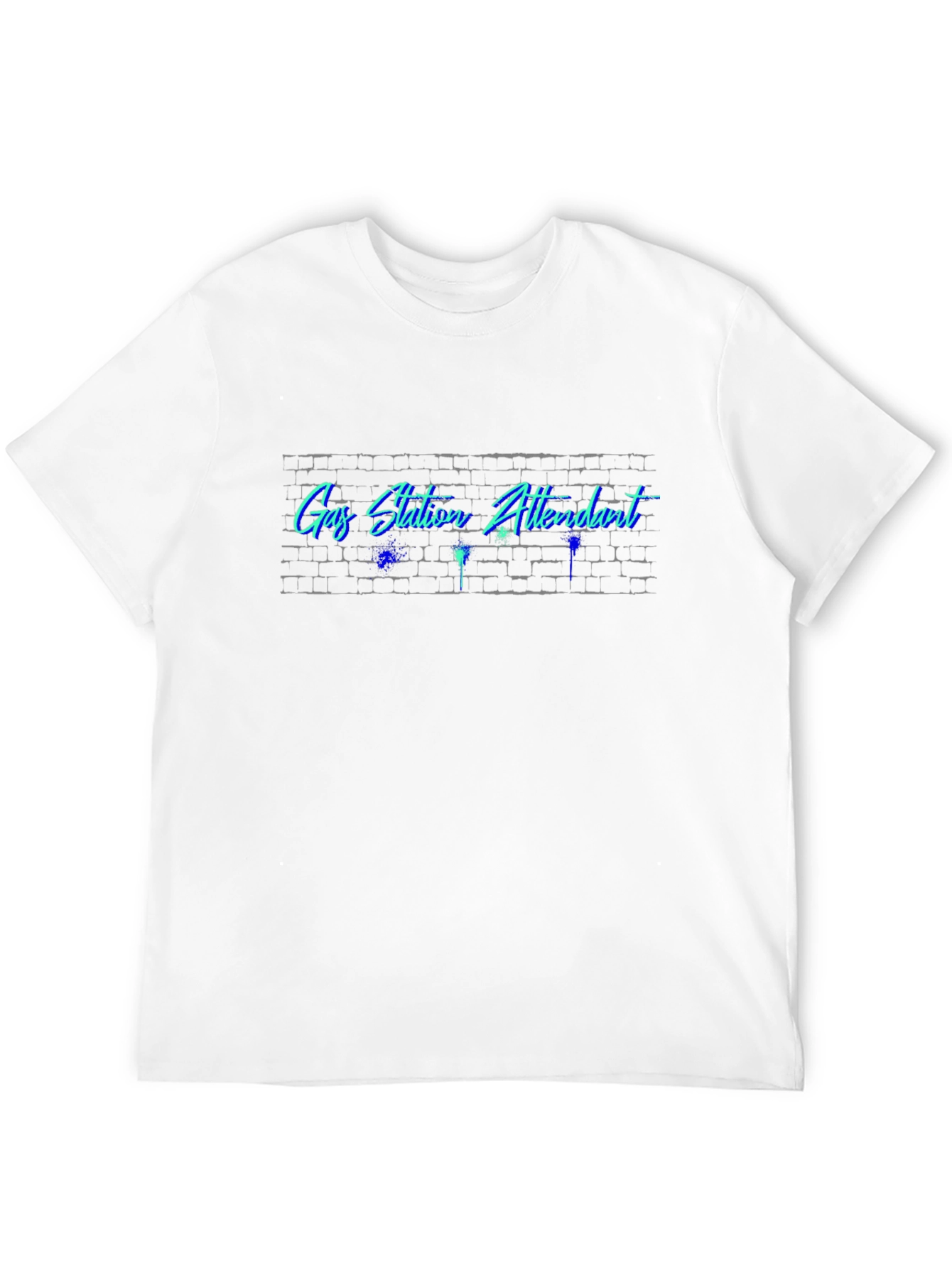 Gas Station Attendant Graphic Tee