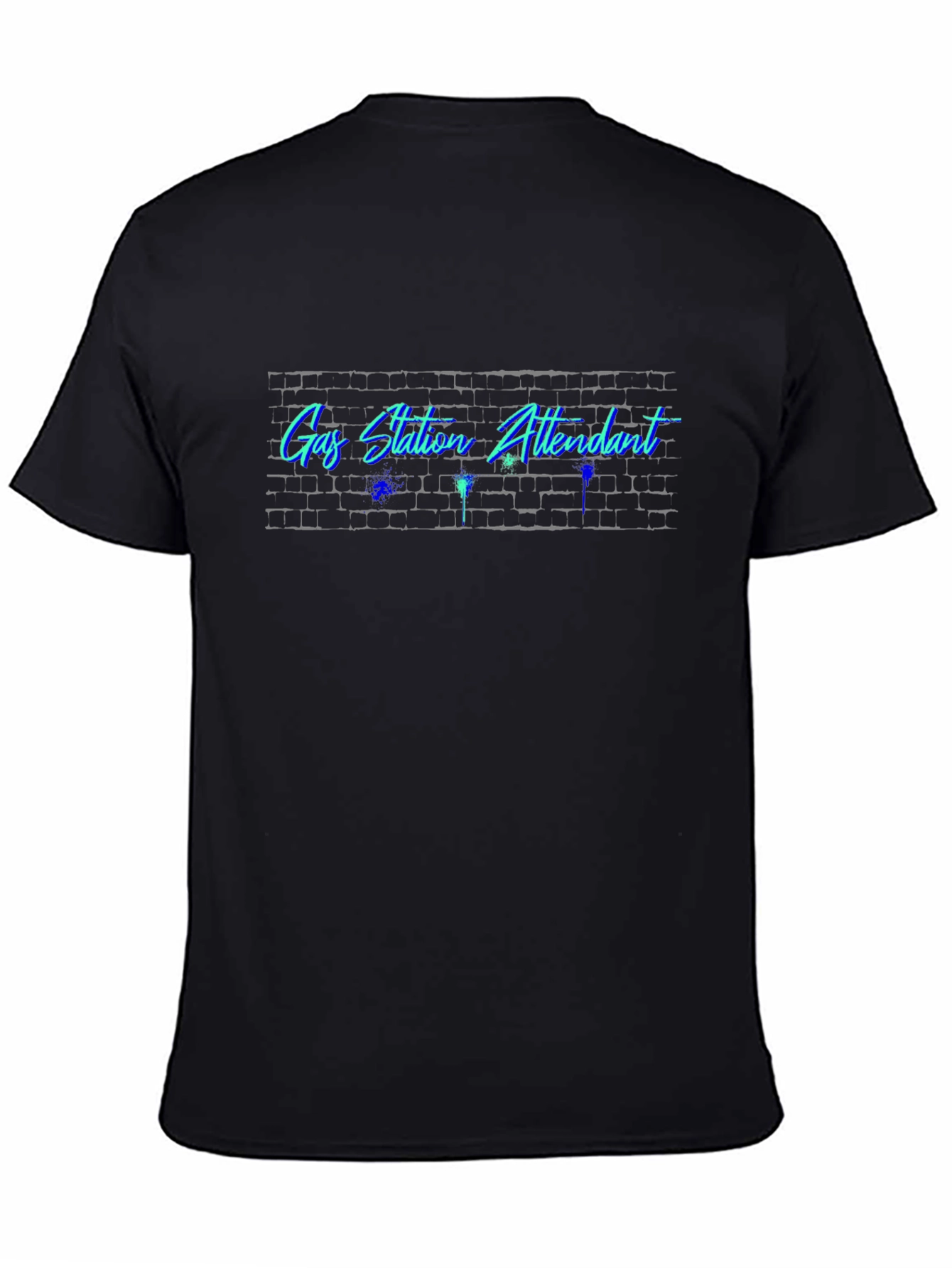 Gas Station Attendant Graphic Tee