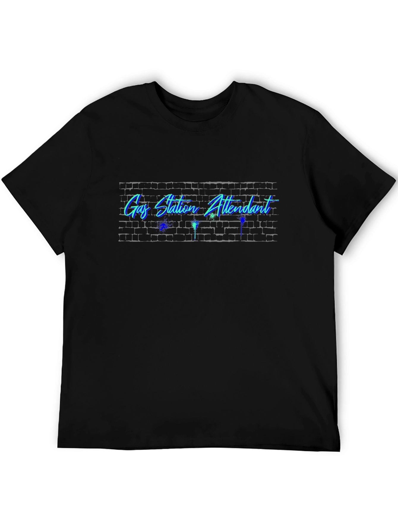 Gas Station Attendant Graphic Tee