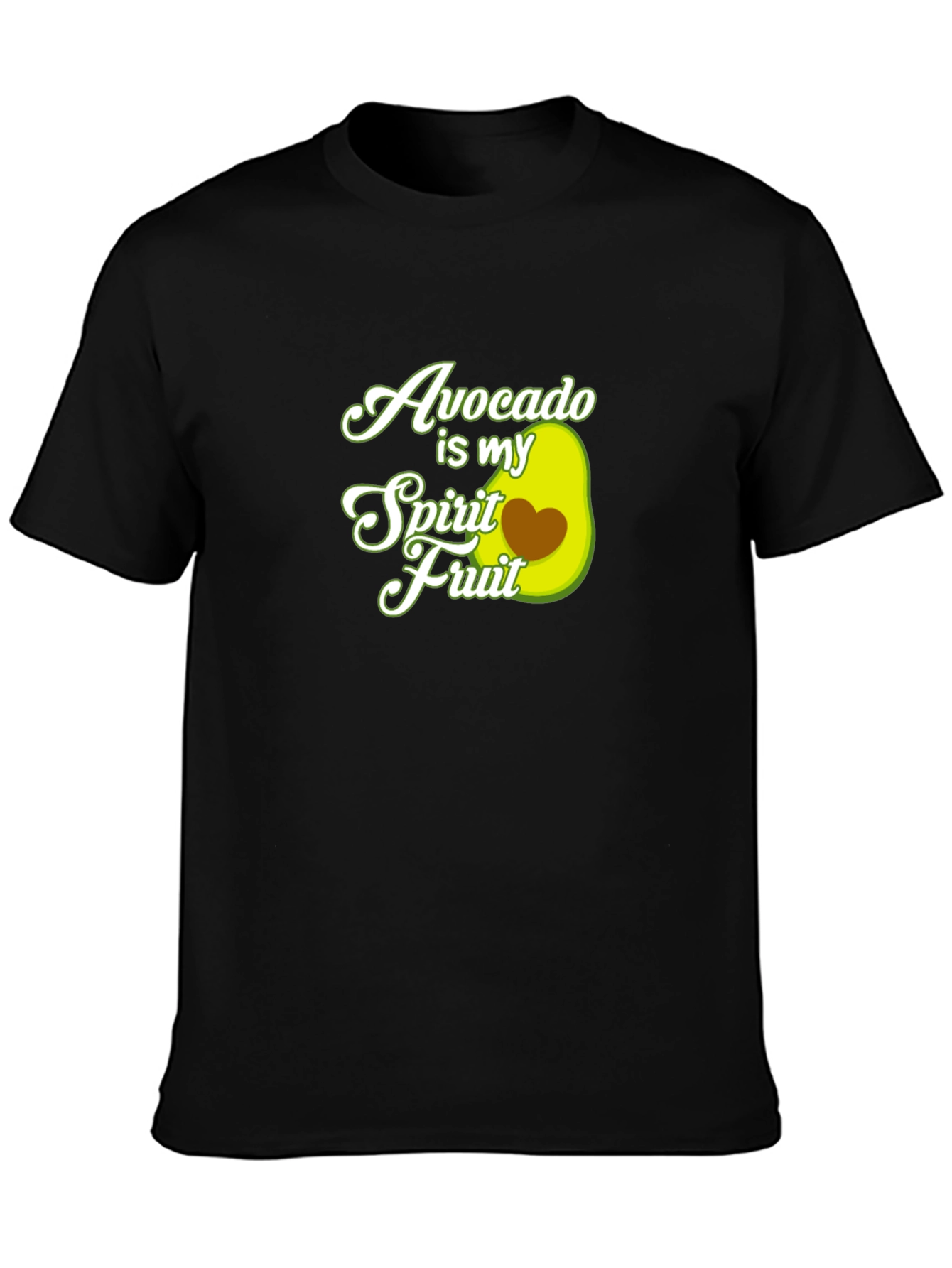 Avocado Is My Spirit Fruit Graphic T-Shirt