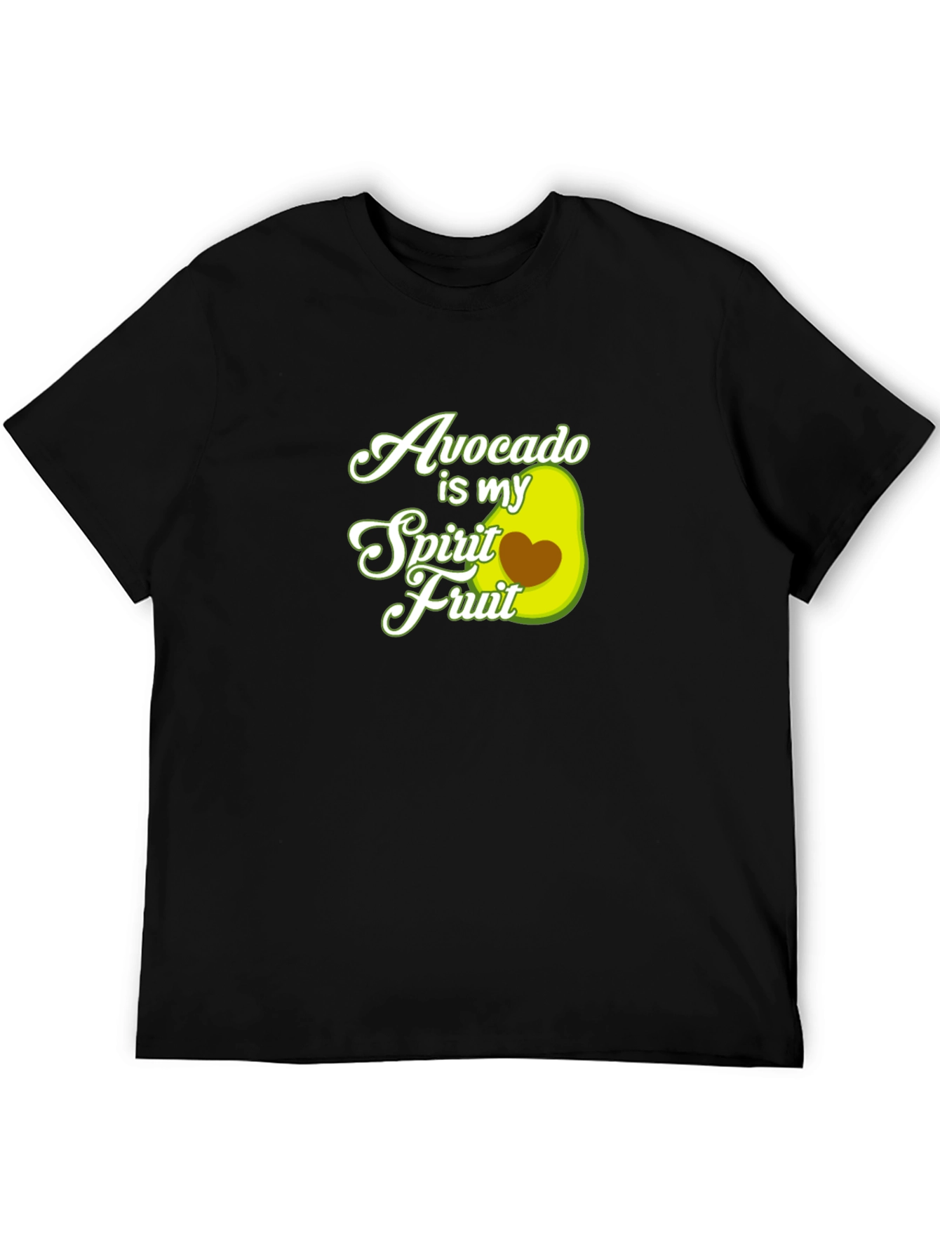 Avocado Is My Spirit Fruit Graphic T-Shirt