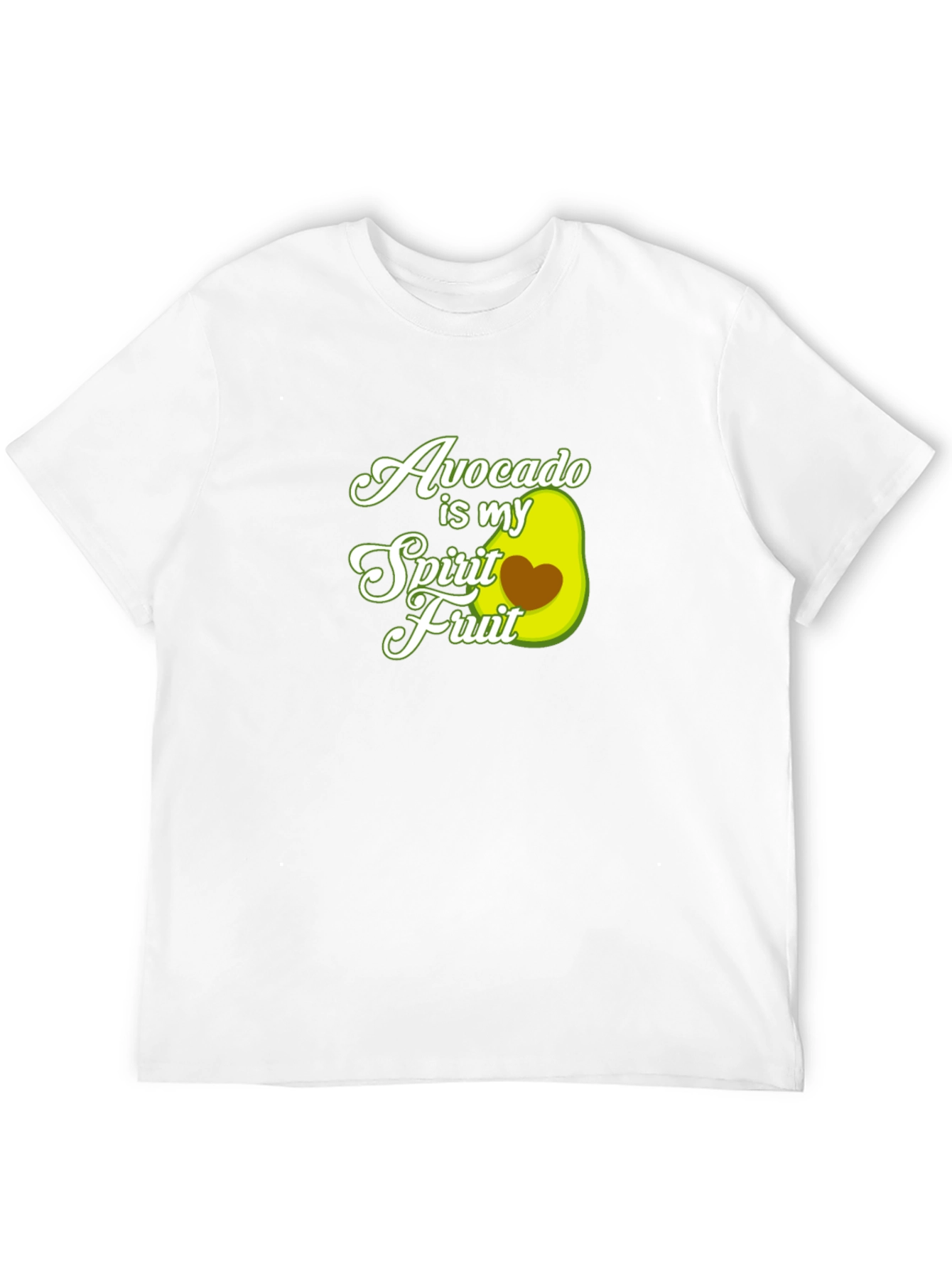 Avocado Is My Spirit Fruit Graphic T-Shirt