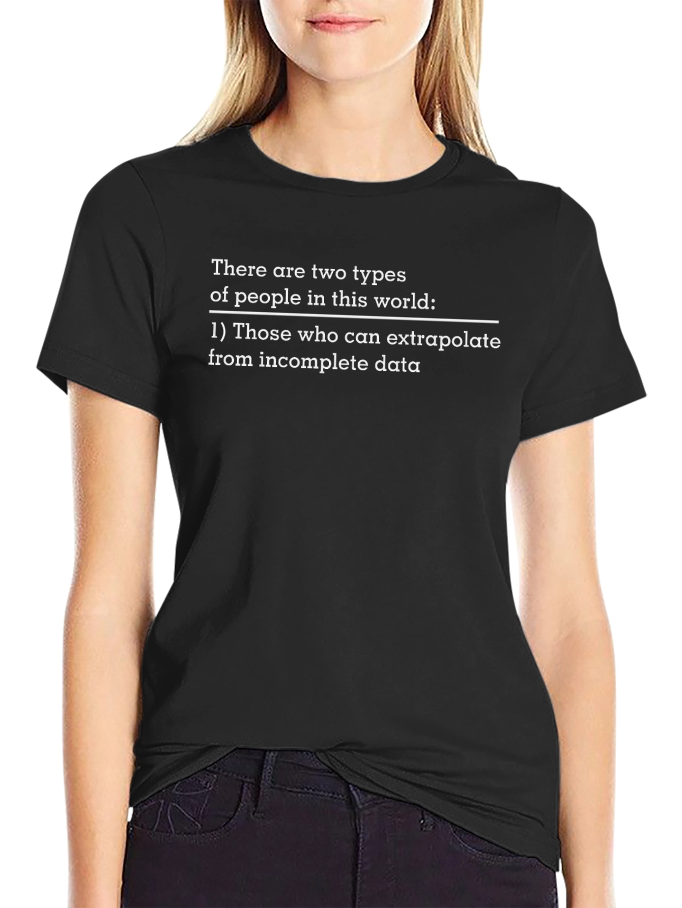 Extrapolate Data T-Shirt - Funny Geeky Programmer Tee