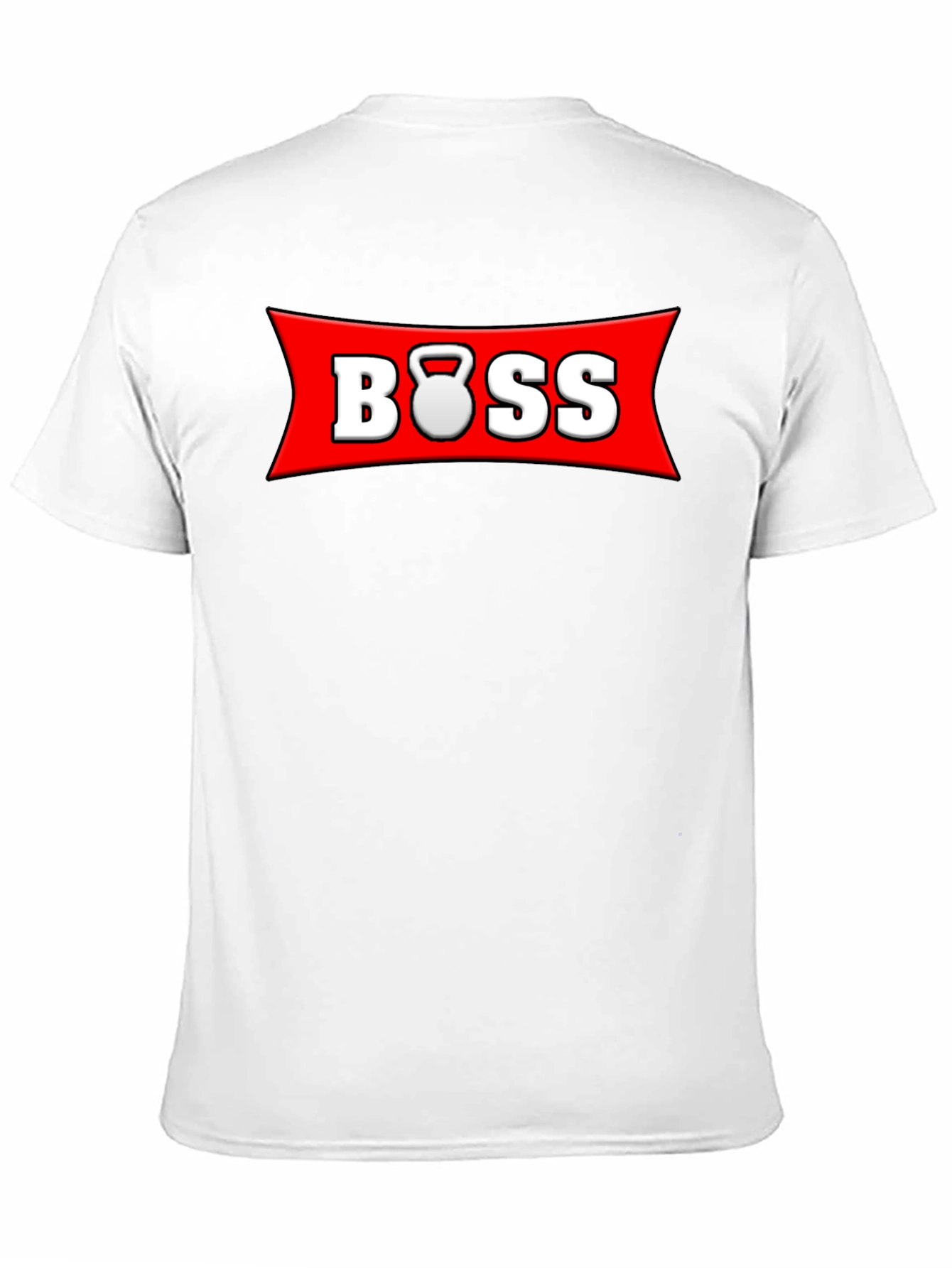 Black BOSS Kettlebell T-Shirt - Gym Workout Motivation