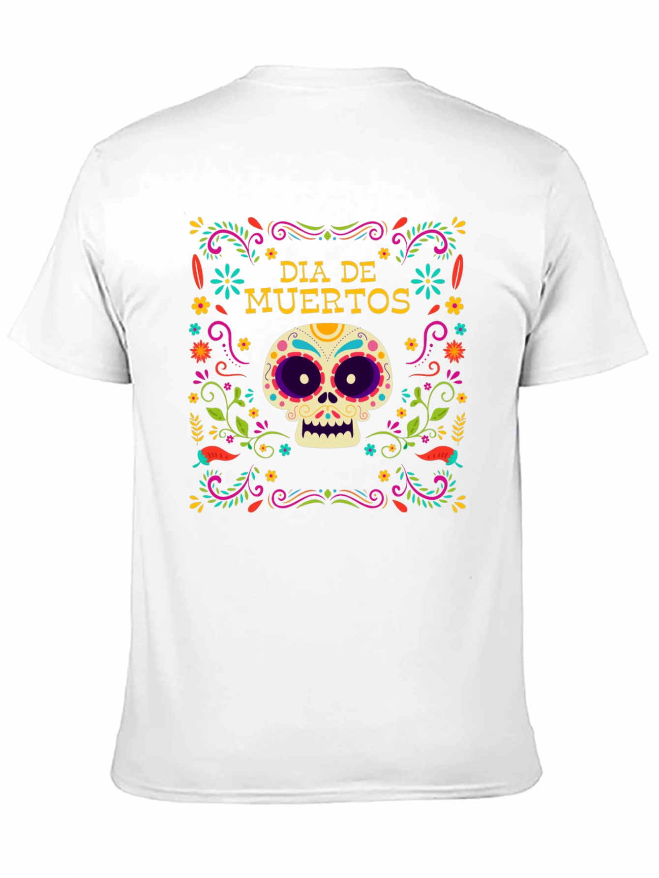 Dia de Muertos Skull T-Shirt