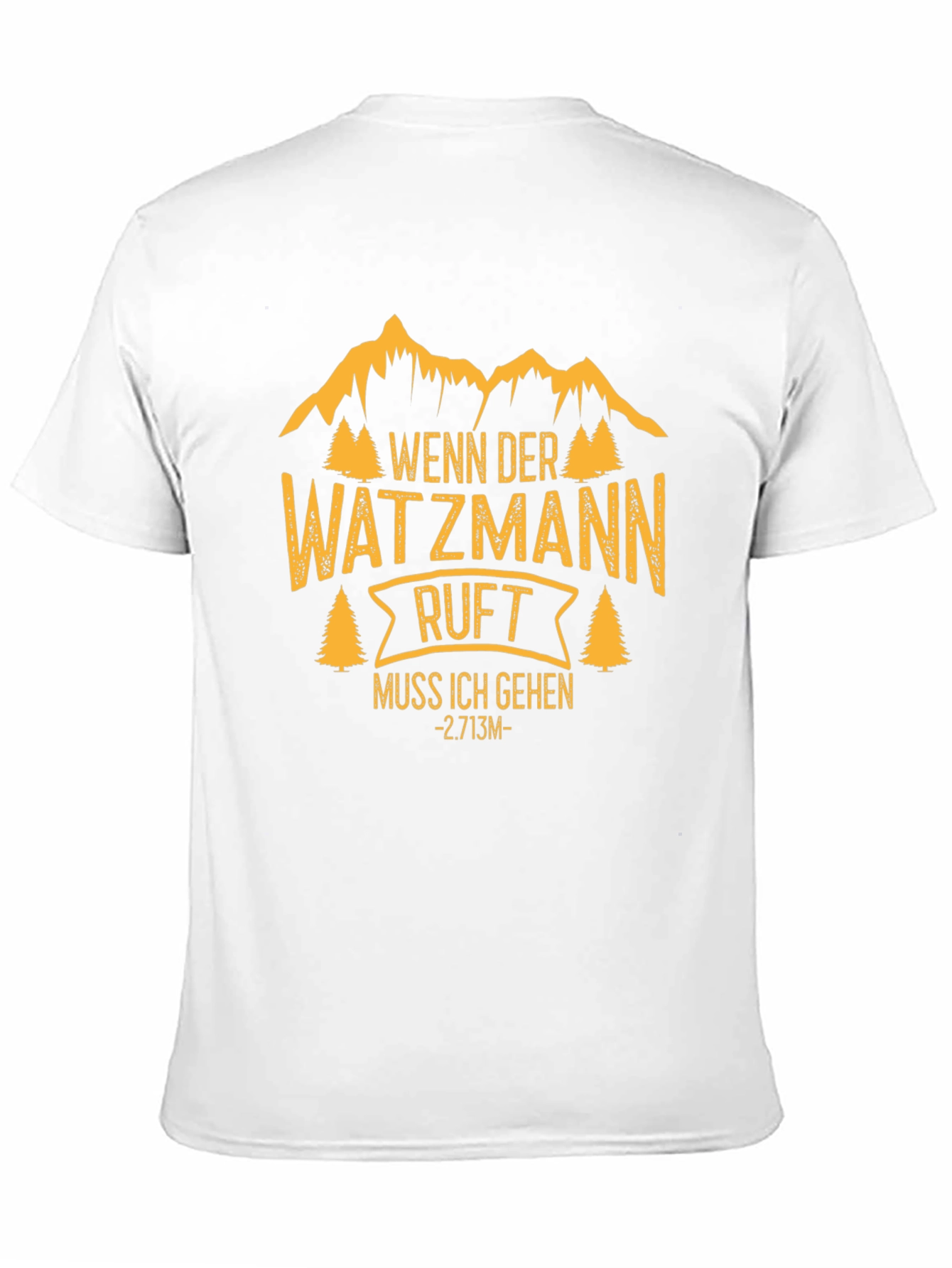 Watzmann Calls T-Shirt - Mountain Adventure Tee