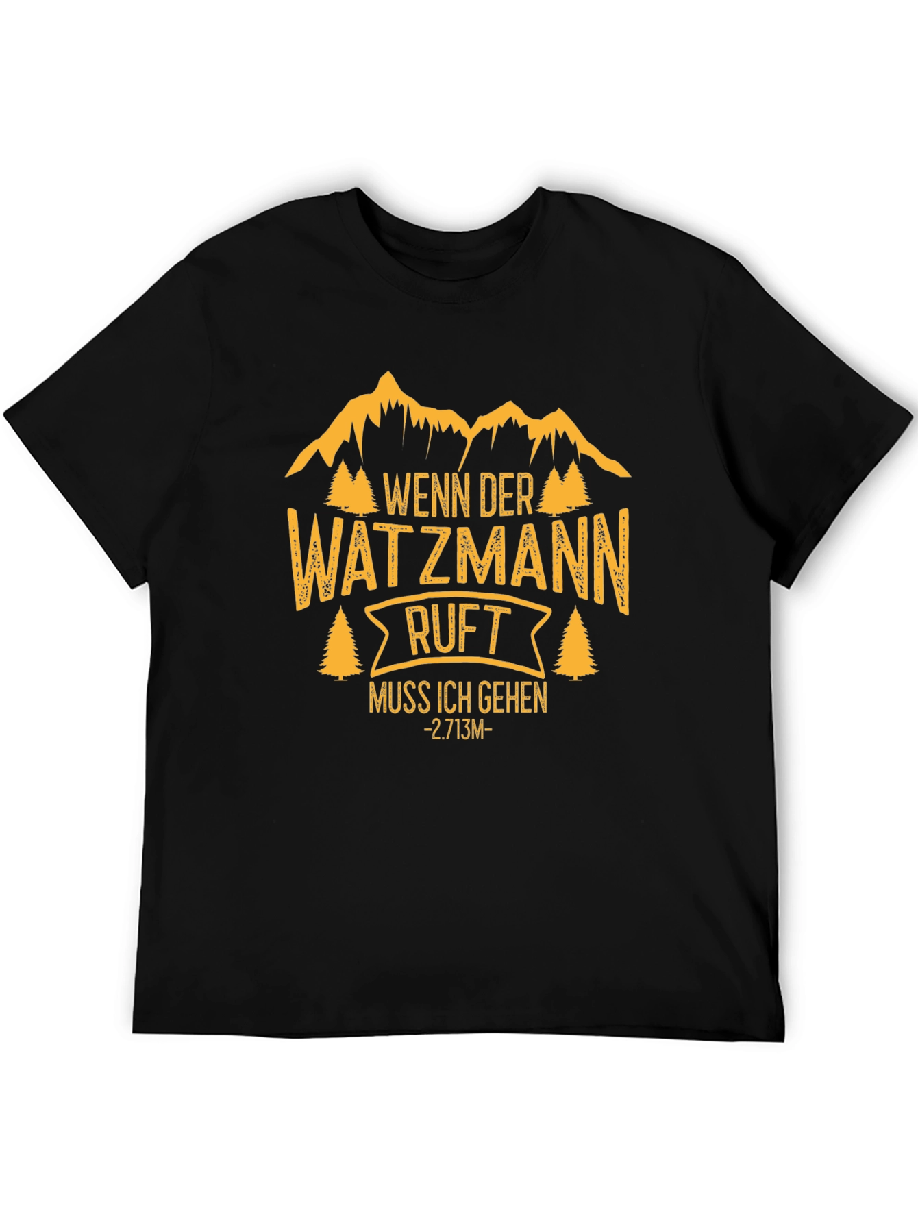 Watzmann Calls T-Shirt - Mountain Adventure Tee