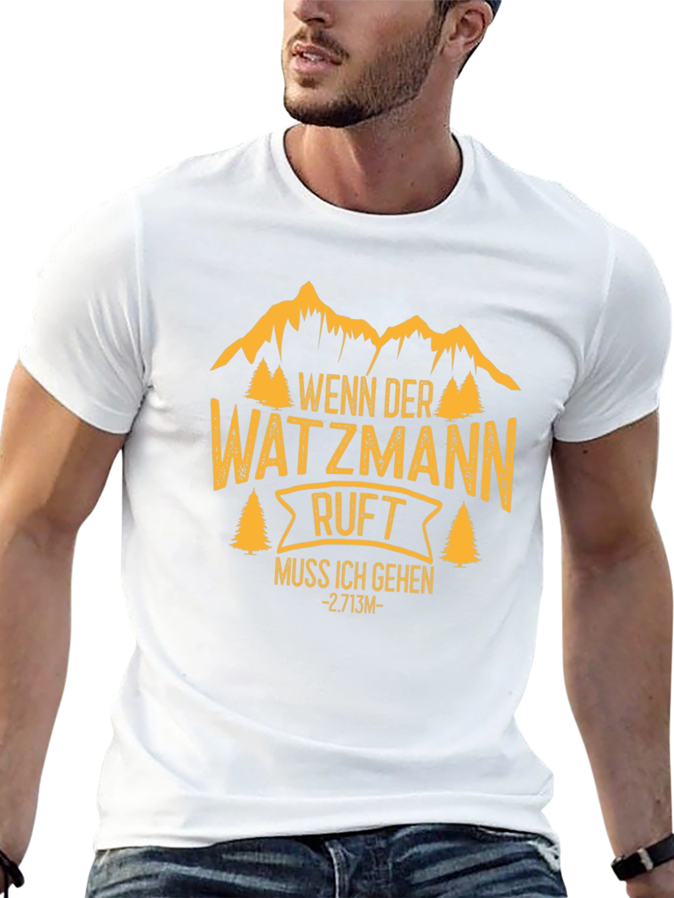Watzmann Calls T-Shirt - Mountain Adventure Tee