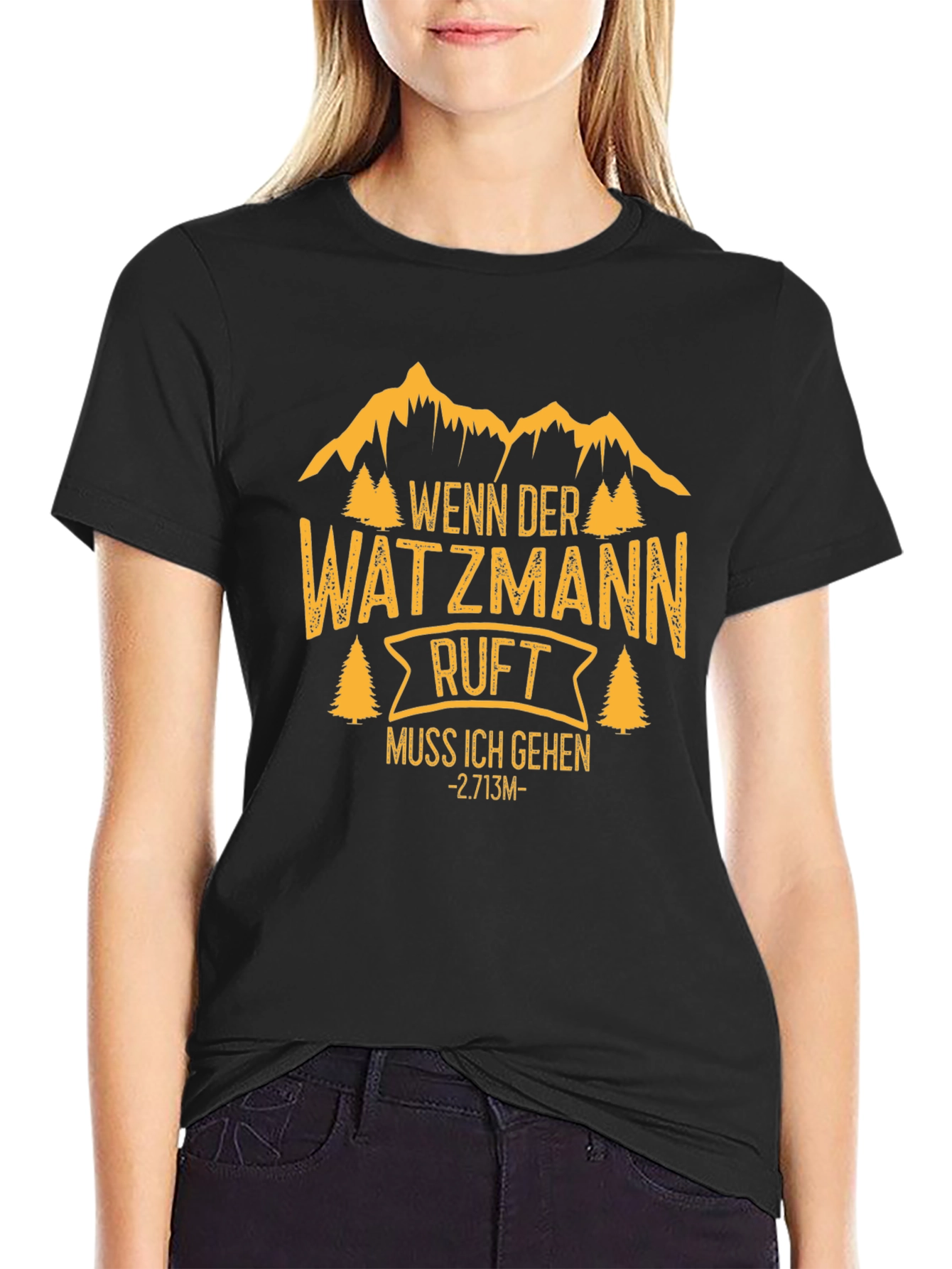 Watzmann Calls T-Shirt - Mountain Adventure Tee