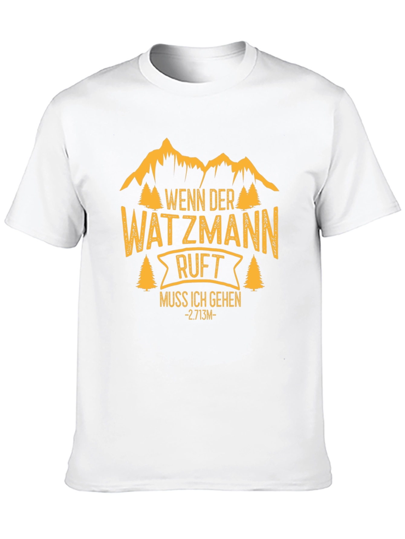 Watzmann Calls T-Shirt - Mountain Adventure Tee