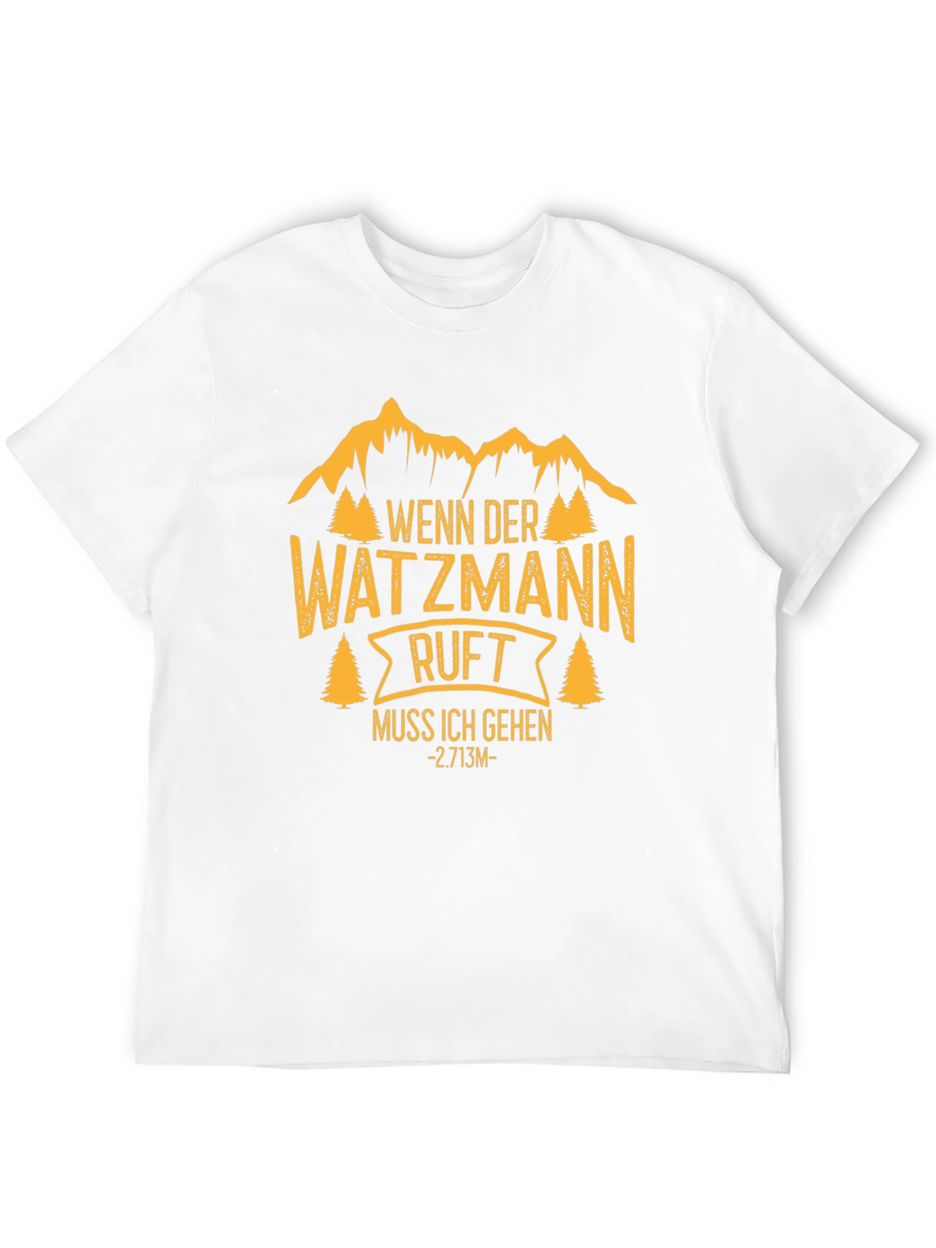 Watzmann Calls T-Shirt - Mountain Adventure Tee