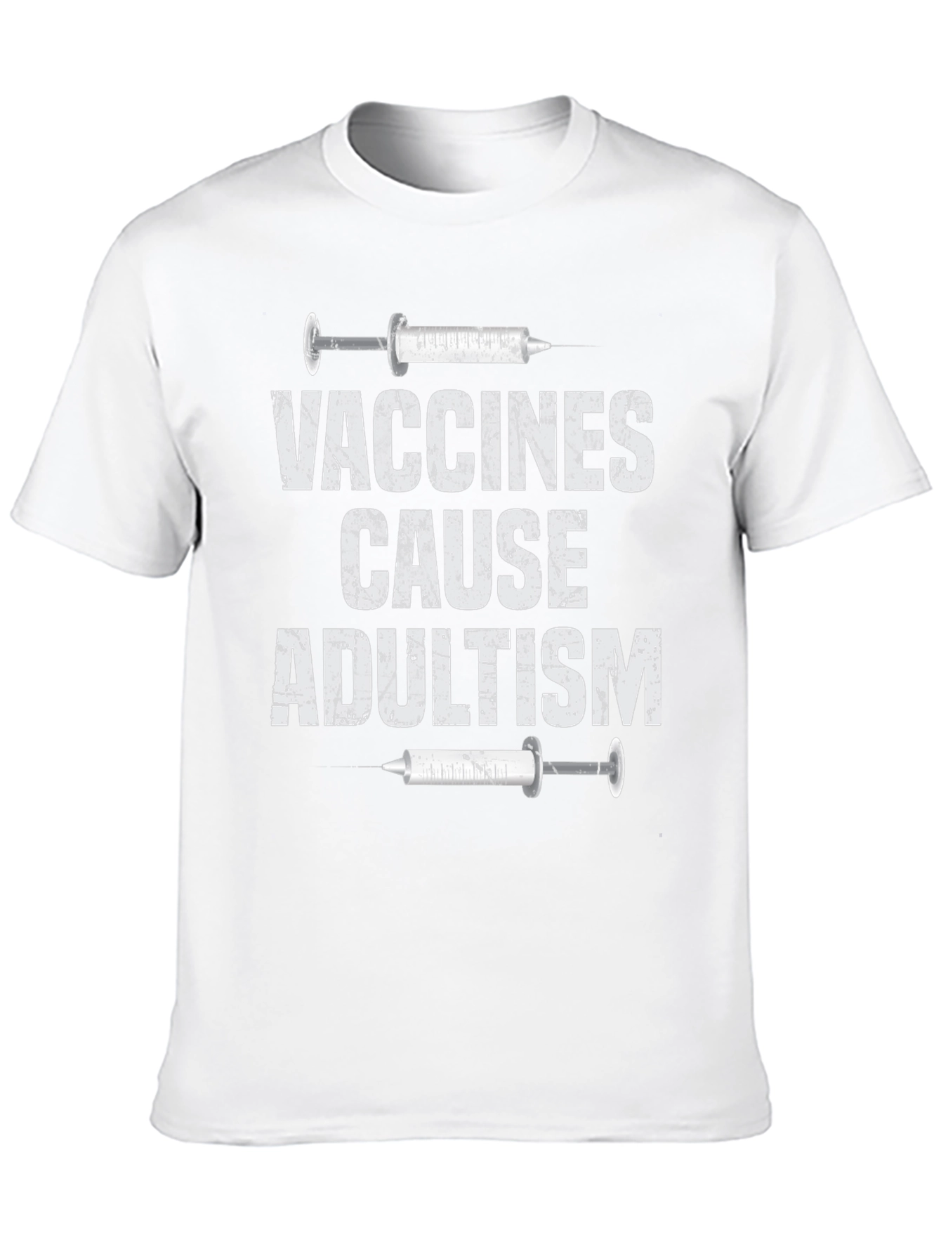 Vaccines Cause Adultism Graphic Tee