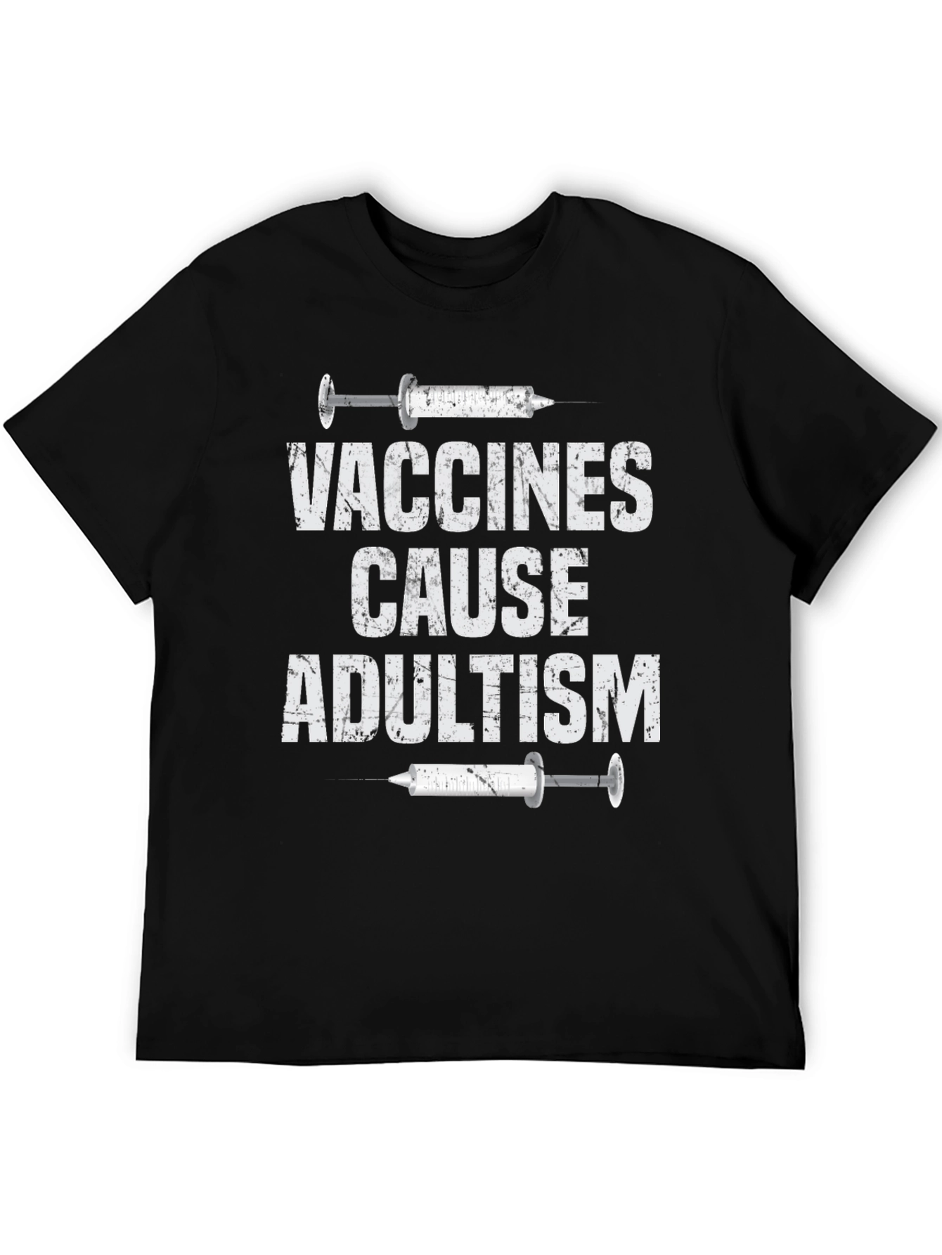 Vaccines Cause Adultism Graphic Tee