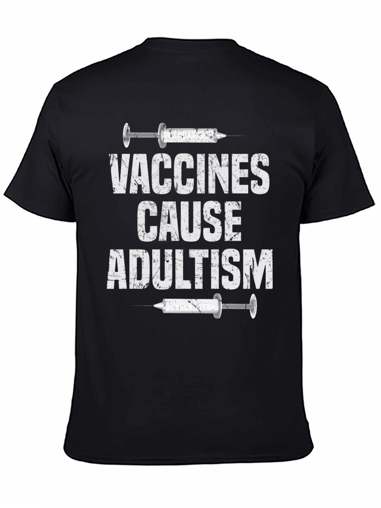 Vaccines Cause Adultism Graphic Tee