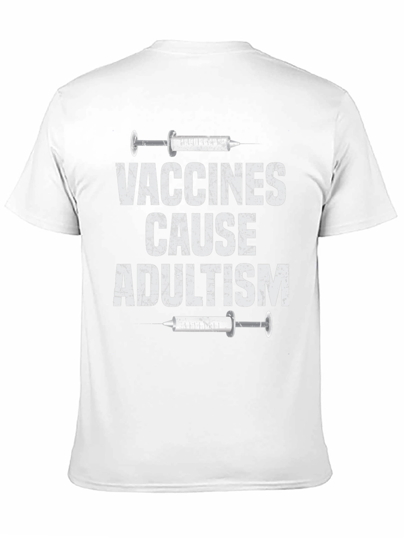 Vaccines Cause Adultism Graphic Tee