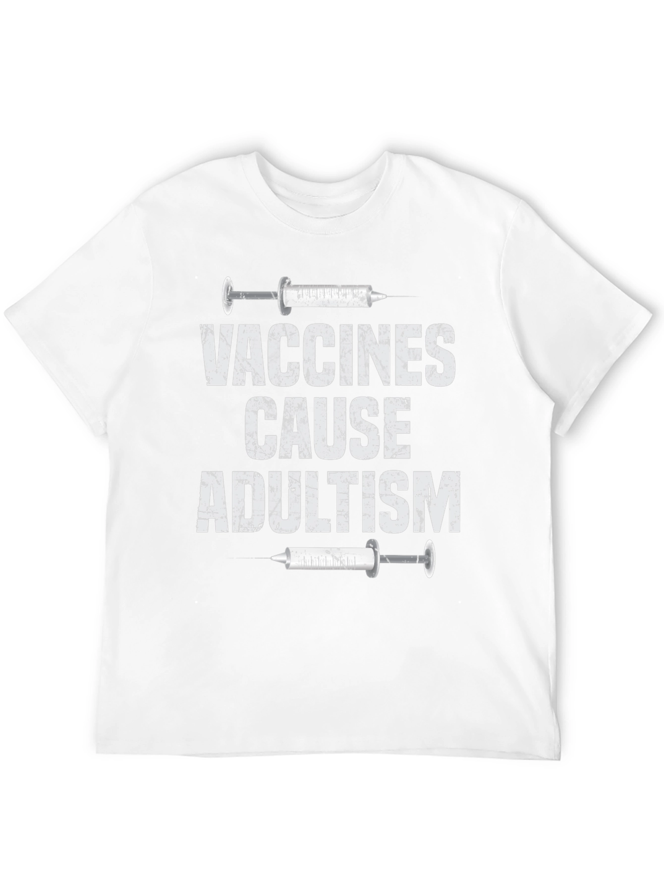 Vaccines Cause Adultism Graphic Tee